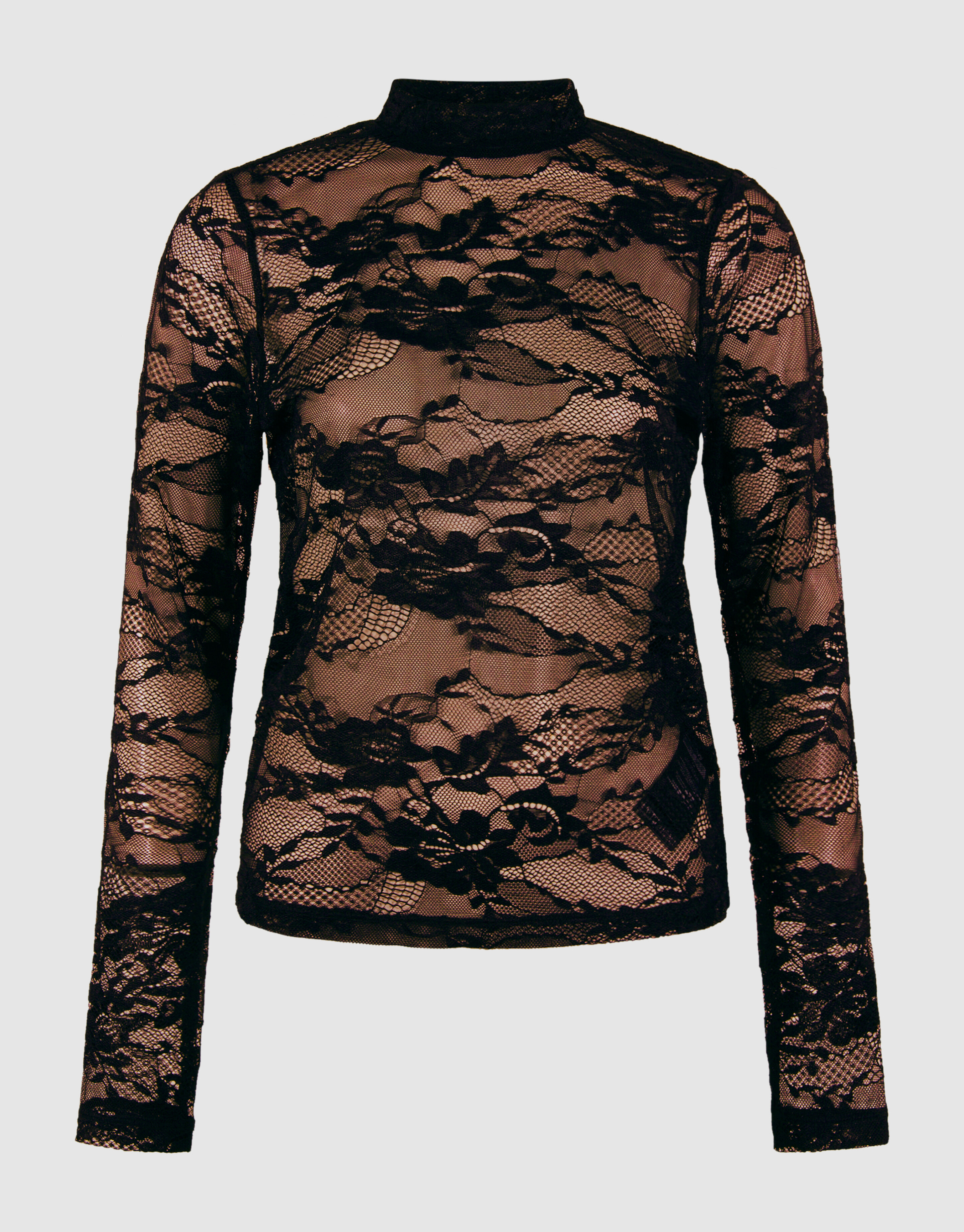 Kanten Top Zwart SHOEBY WOMEN