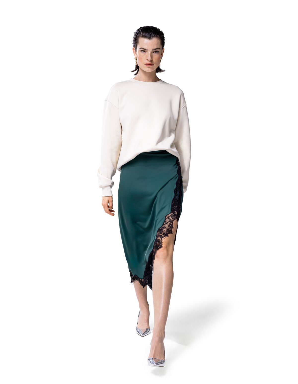 Multi Heart Oorbellen Goud SHOEBY ACCESSOIRES