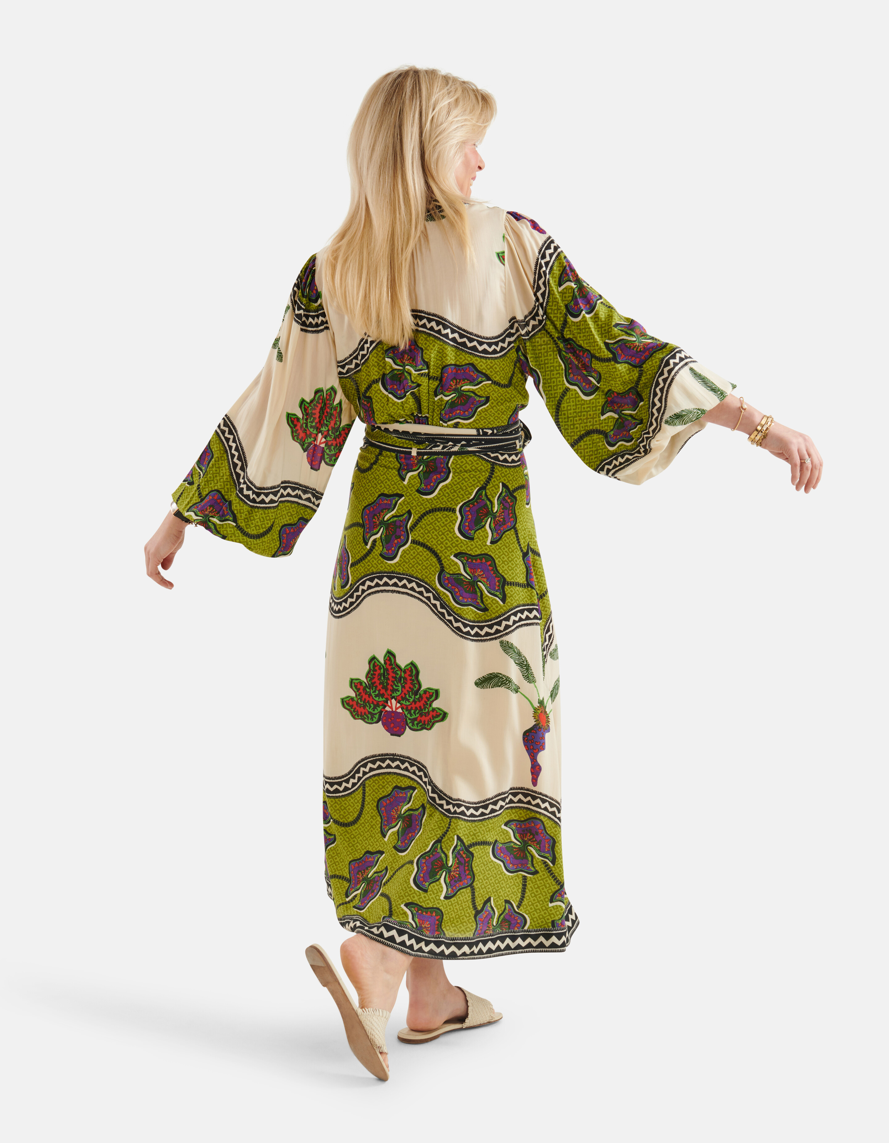 Printed Wrap Jurk By Lonneke SHOEBY WOMEN