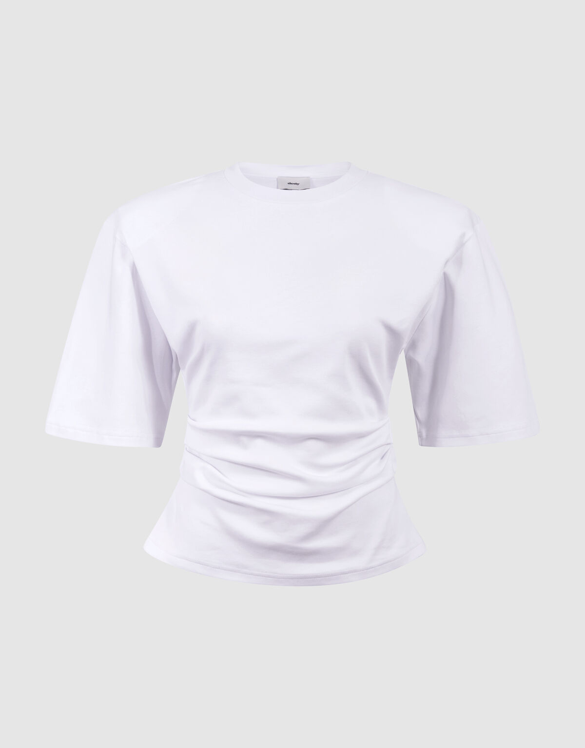 Waisted T-shirt Wit SHOEBY WOMEN