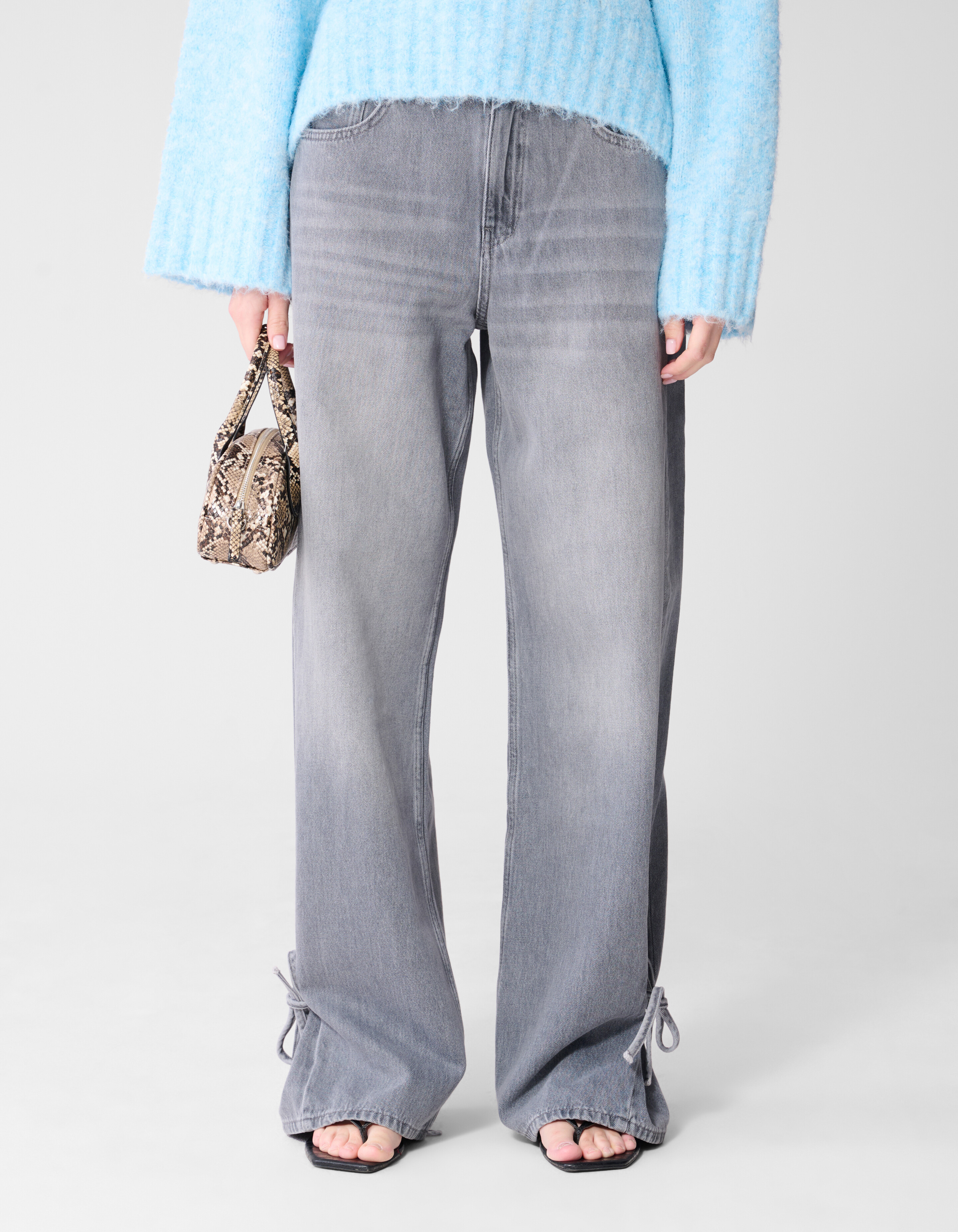 Strik Straight Fit Jeans Grijs SHOEBY WOMEN