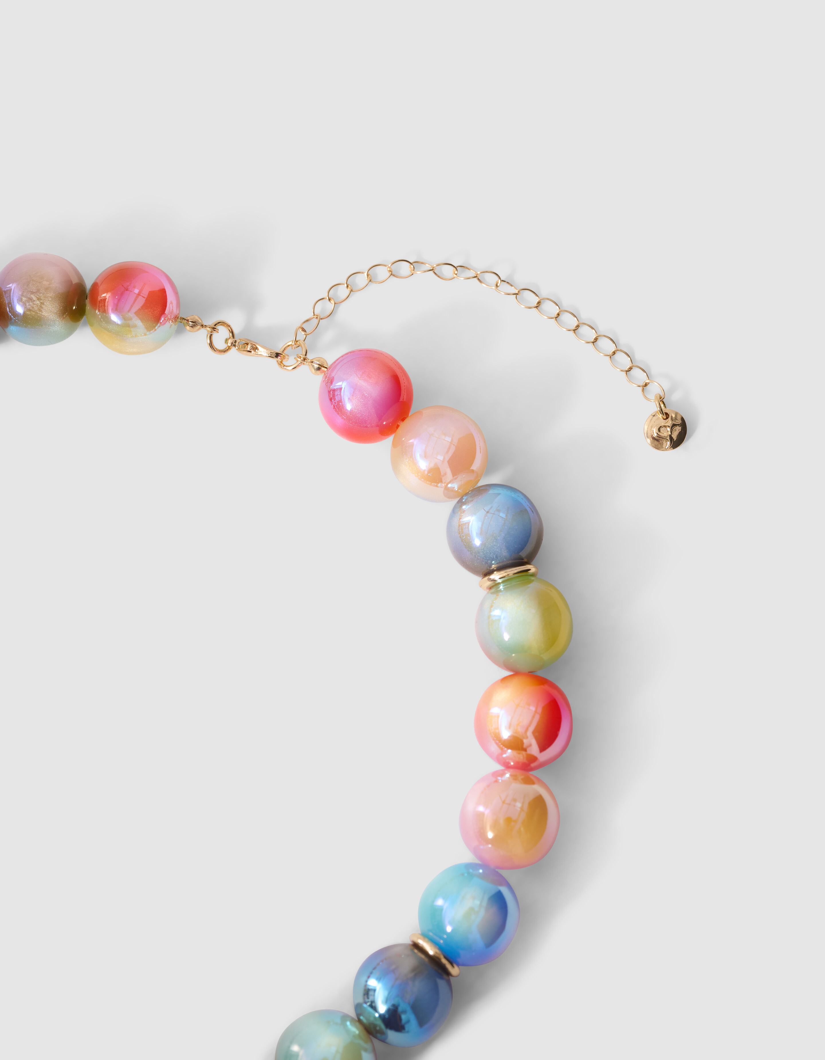 Beaded Sun Ketting Multi SHOEBY ACCESSOIRES