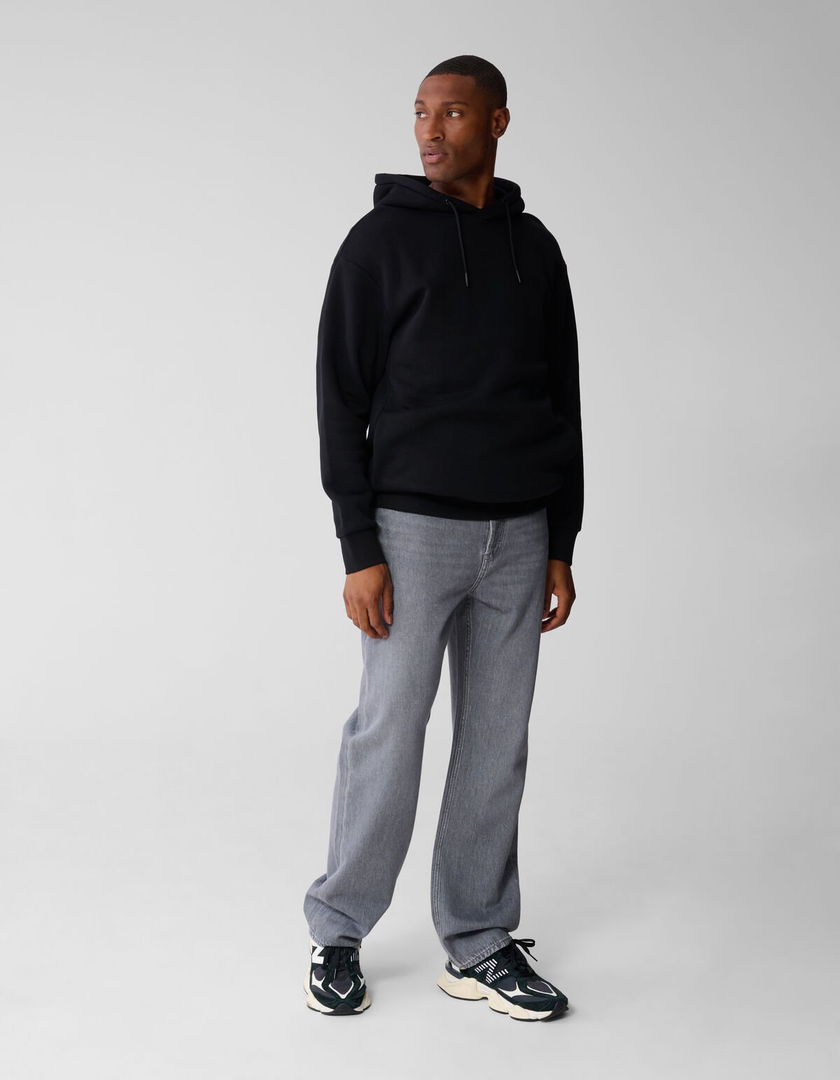 Relaxed Fit Jeans Grijs SHOEBY MEN