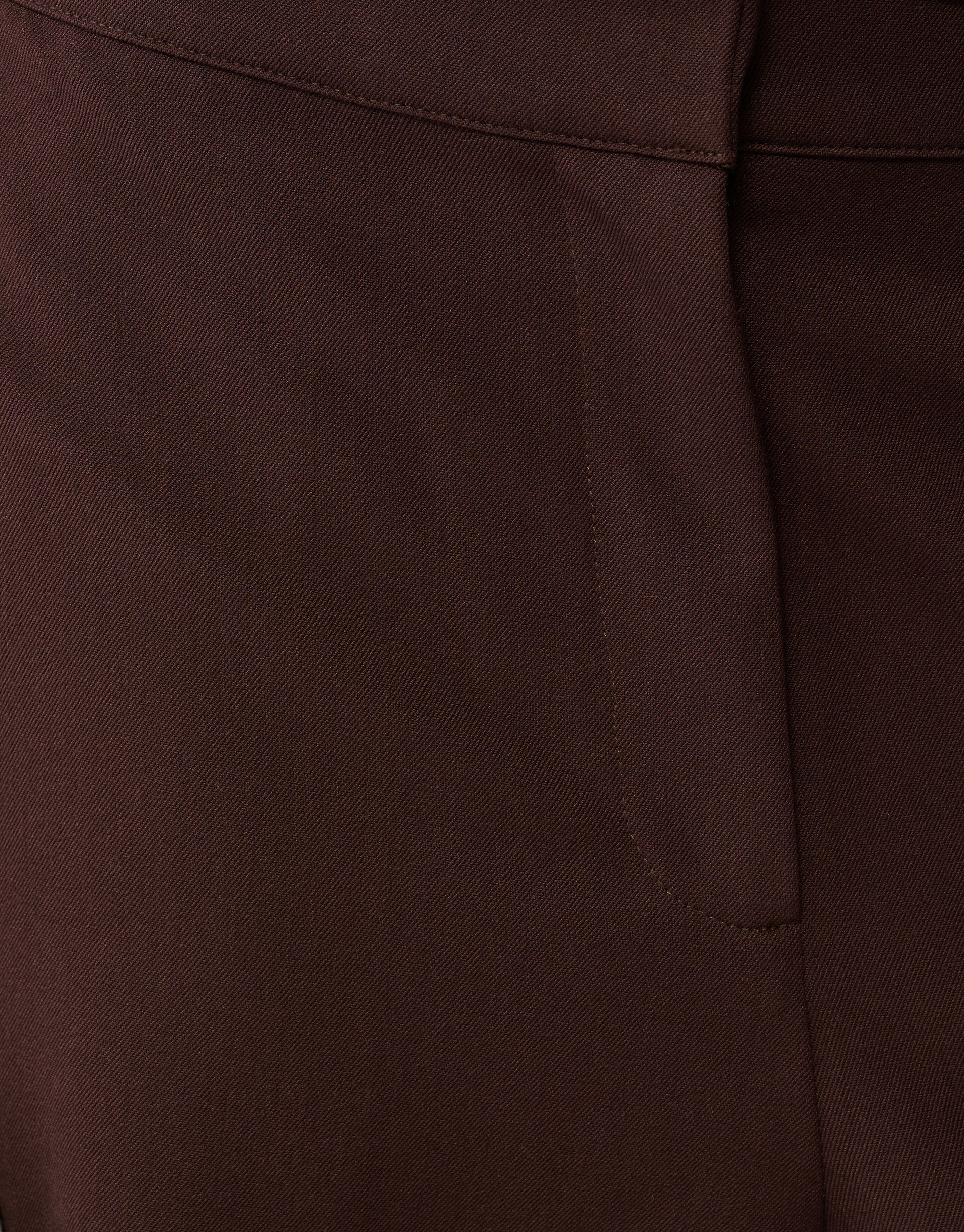 Wide Leg Broek Bruin SHOEBY WOMEN