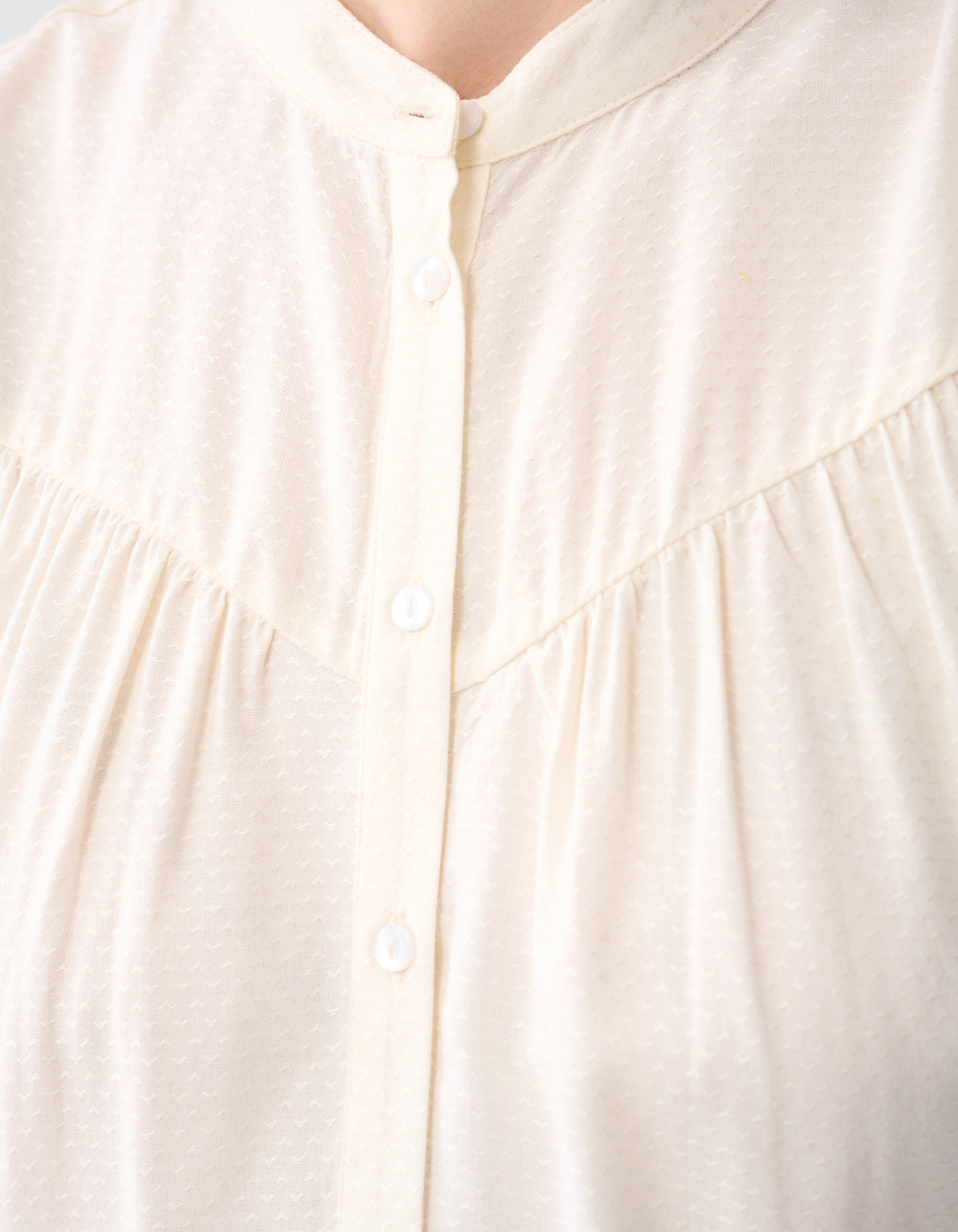 Structuur Top Gebroken Wit SHOEBY WOMEN