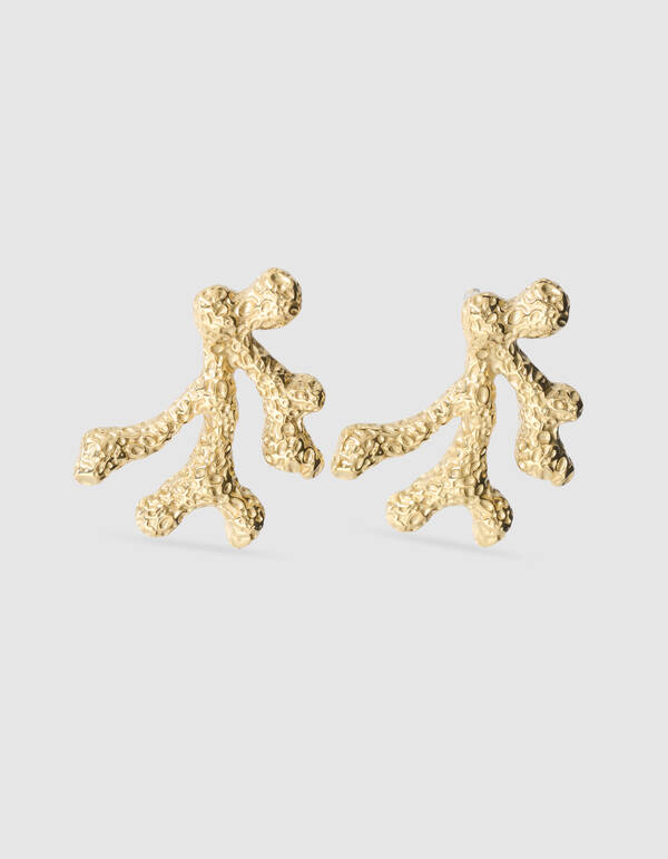 Coral Oorbellen Goud SHOEBY ACCESSOIRES