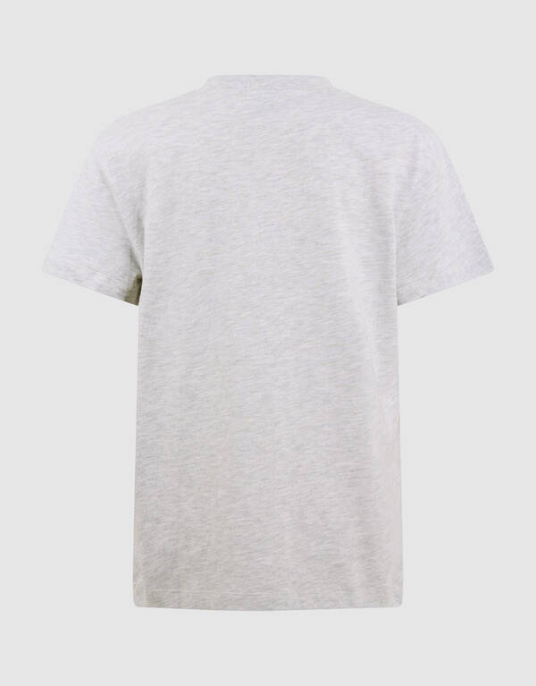 Icon Ruffle T-shirt Lichtgrijs SHOEBY GIRLS