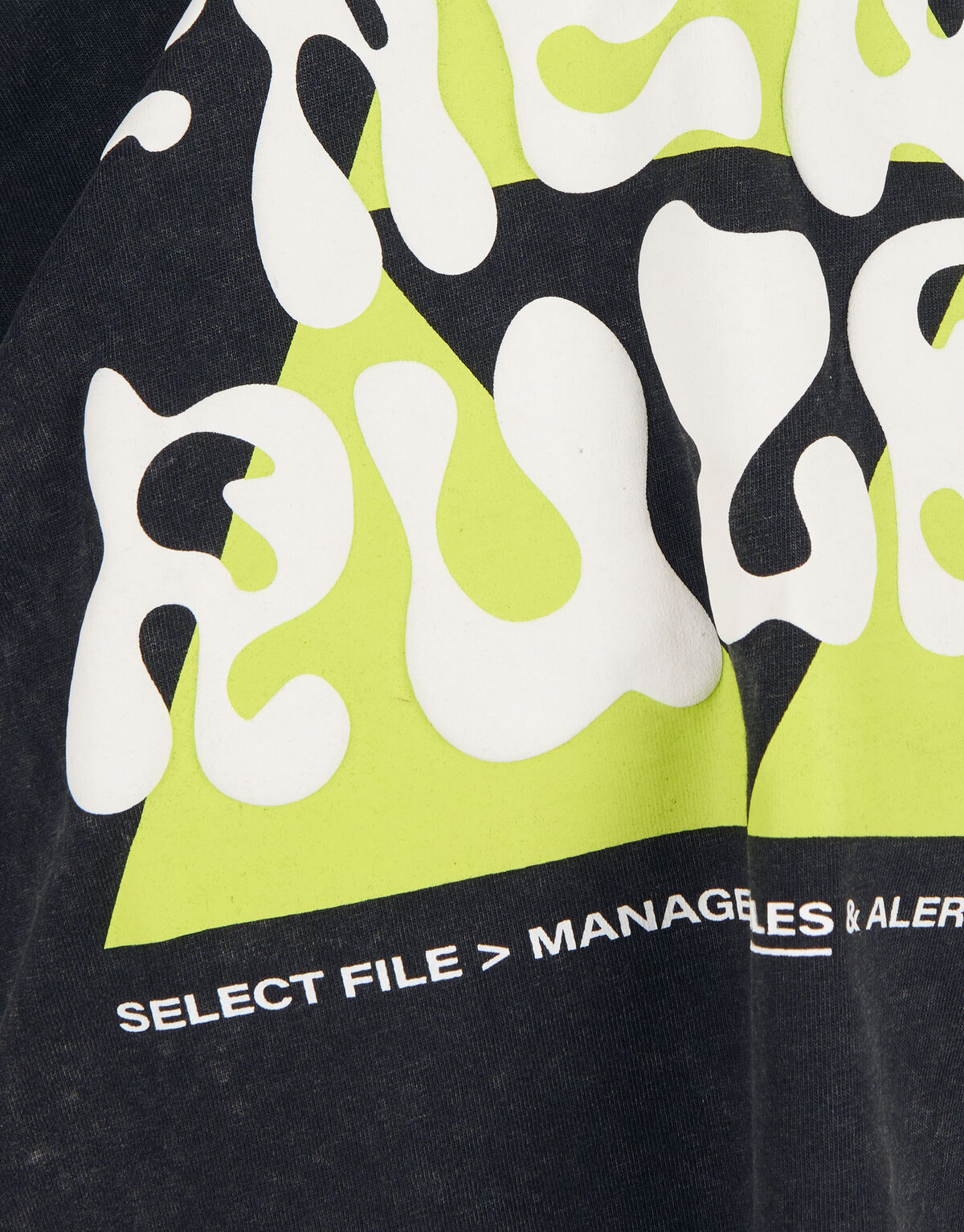 Printed T-shirt Donkergrijs SHOEBY BOYS