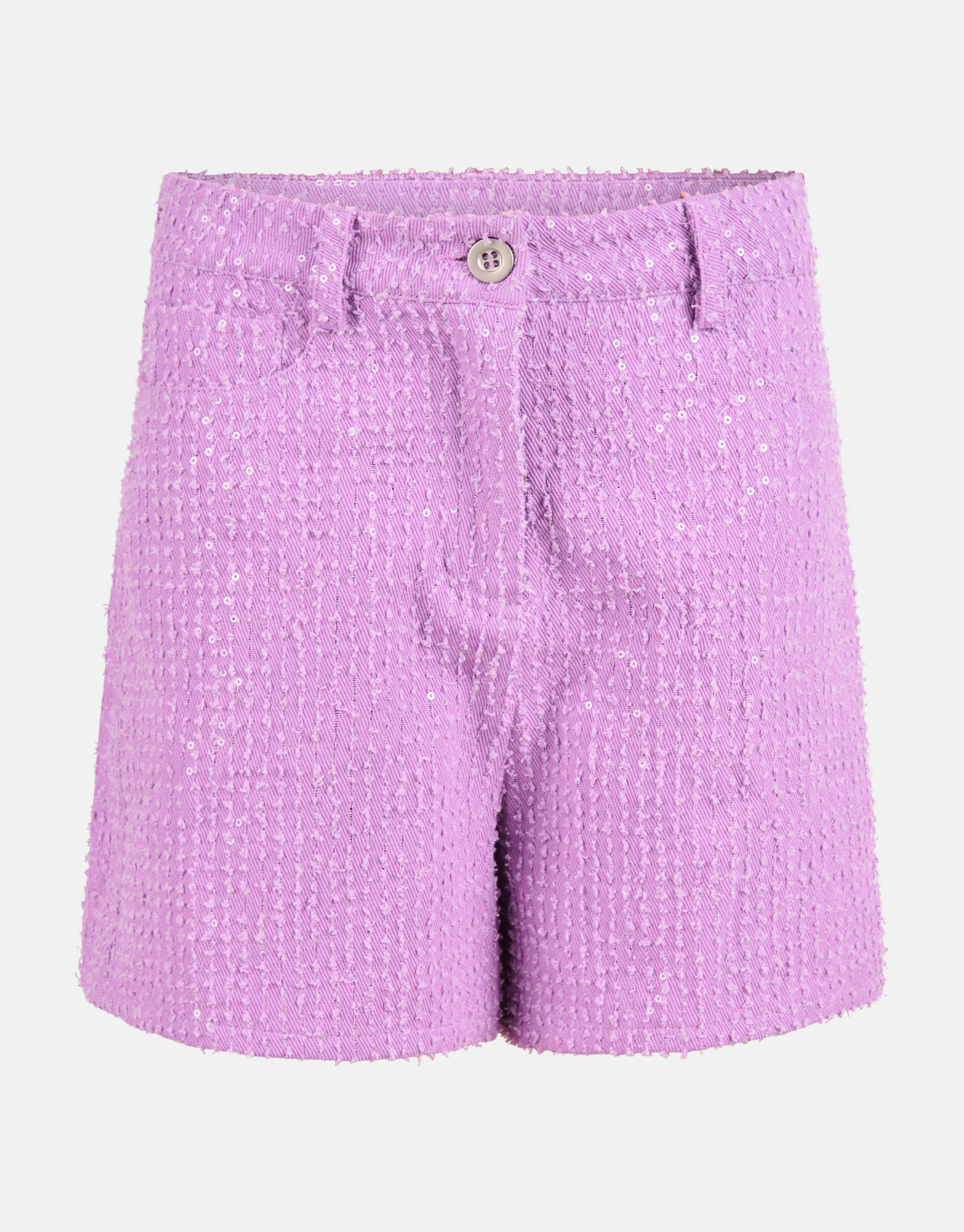 Sequin Denim Short Roze SHOEBY GIRLS