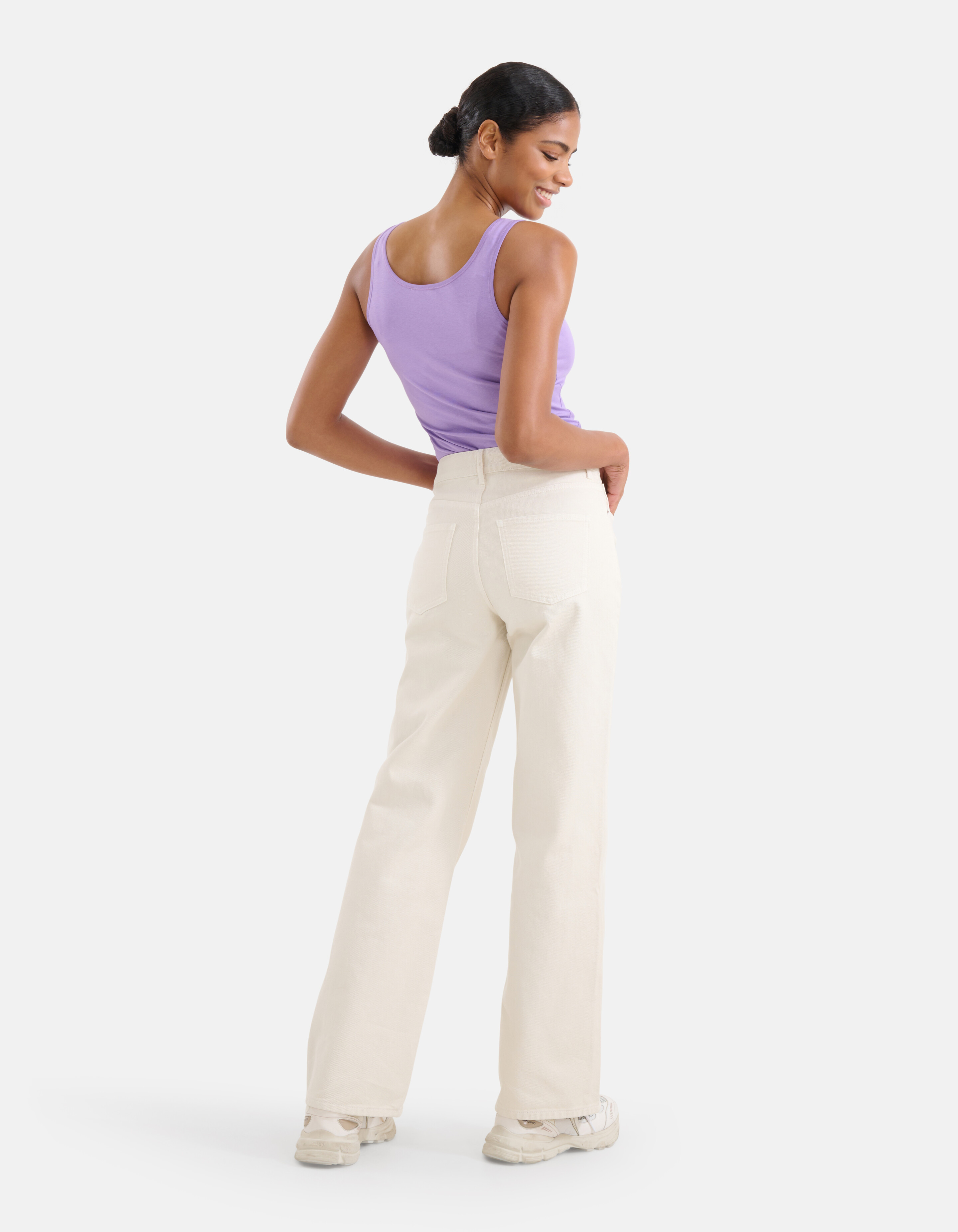 Basis Tanktop Paars SHOEBY WOMEN