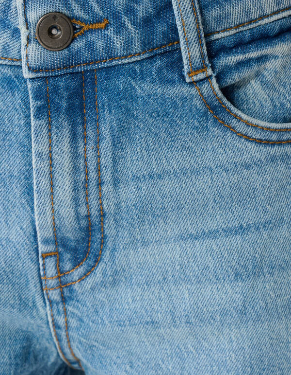 Straight Fit Jeans Blauw SHOEBY BOYS