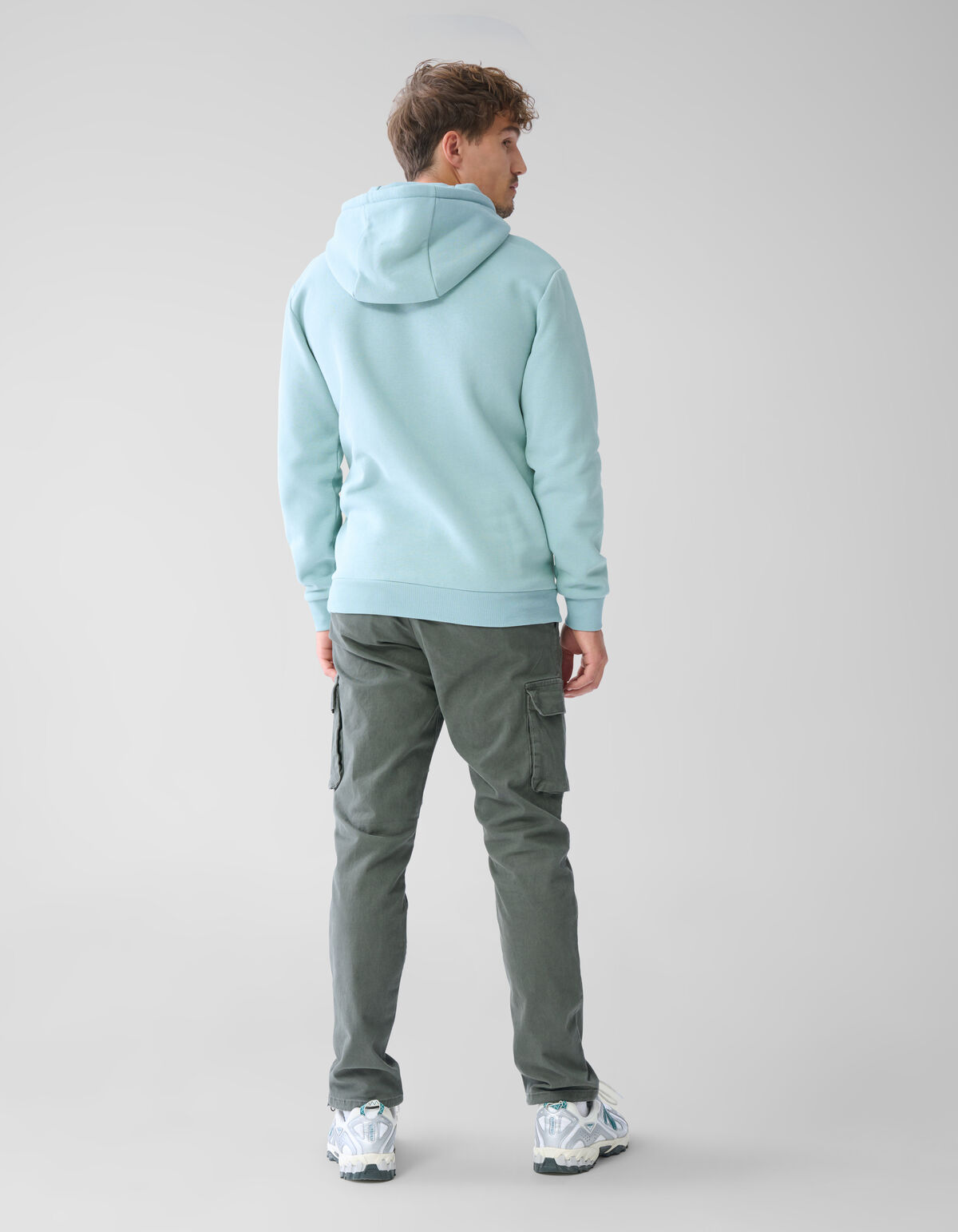 Basis Hoodie Lichtgroen SHOEBY MEN