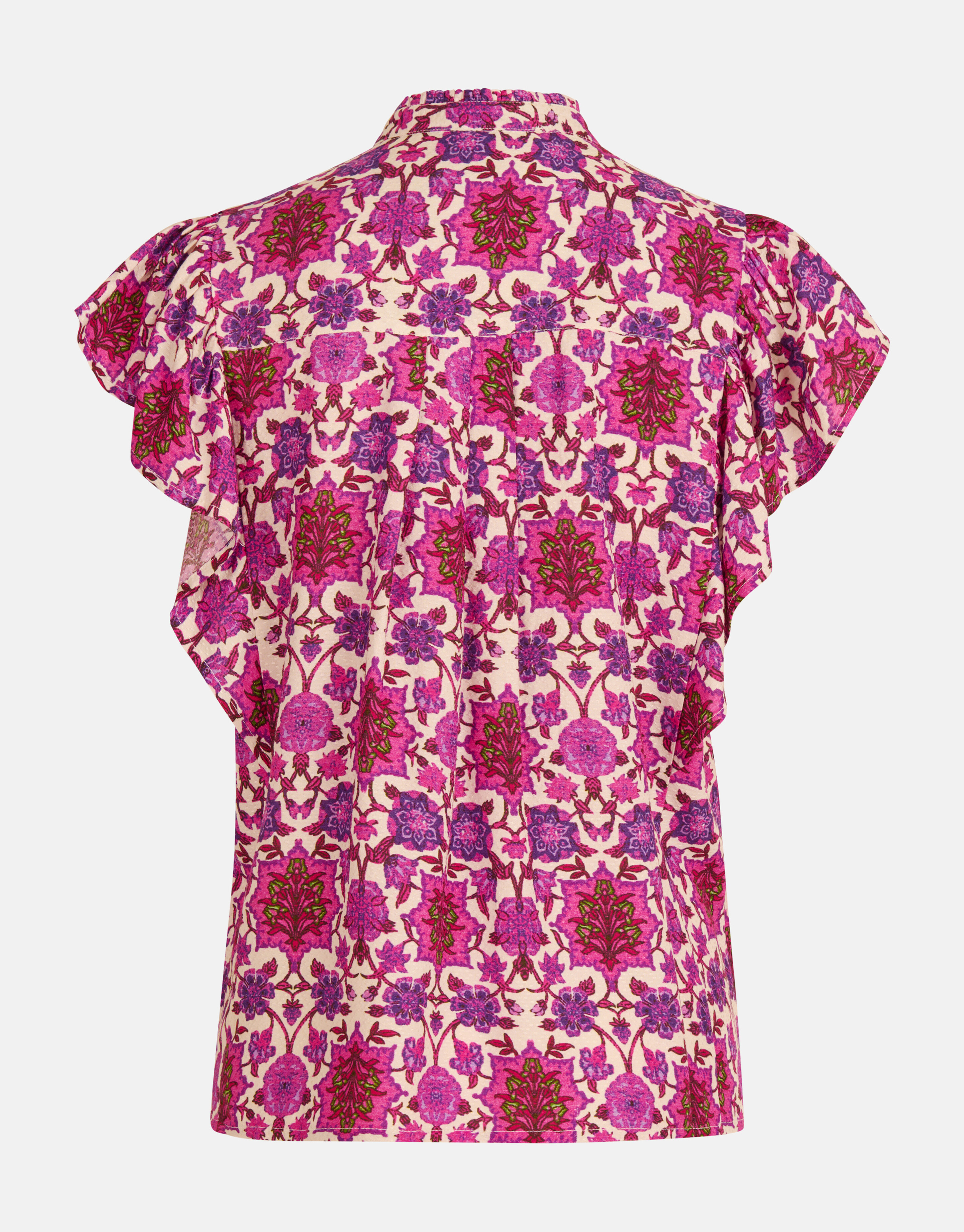 Grafische Print Top Paars SHOEBY WOMEN