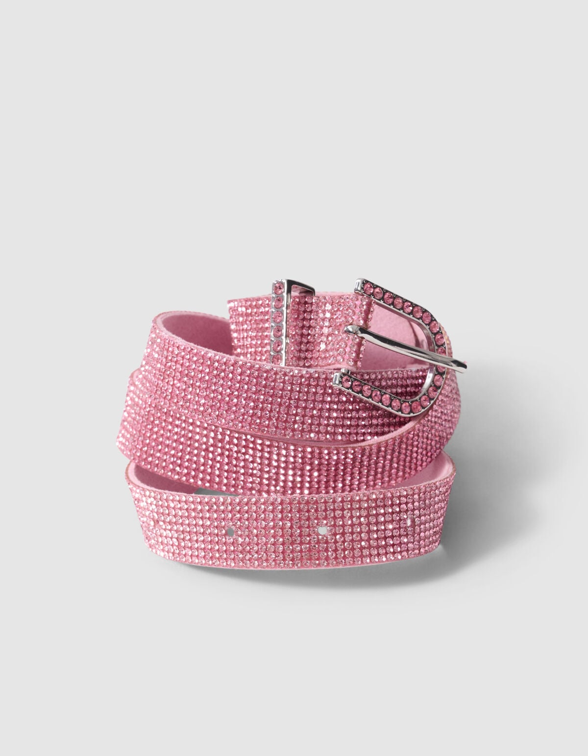 Strass Riem Roze SHOEBY ACCESSOIRES