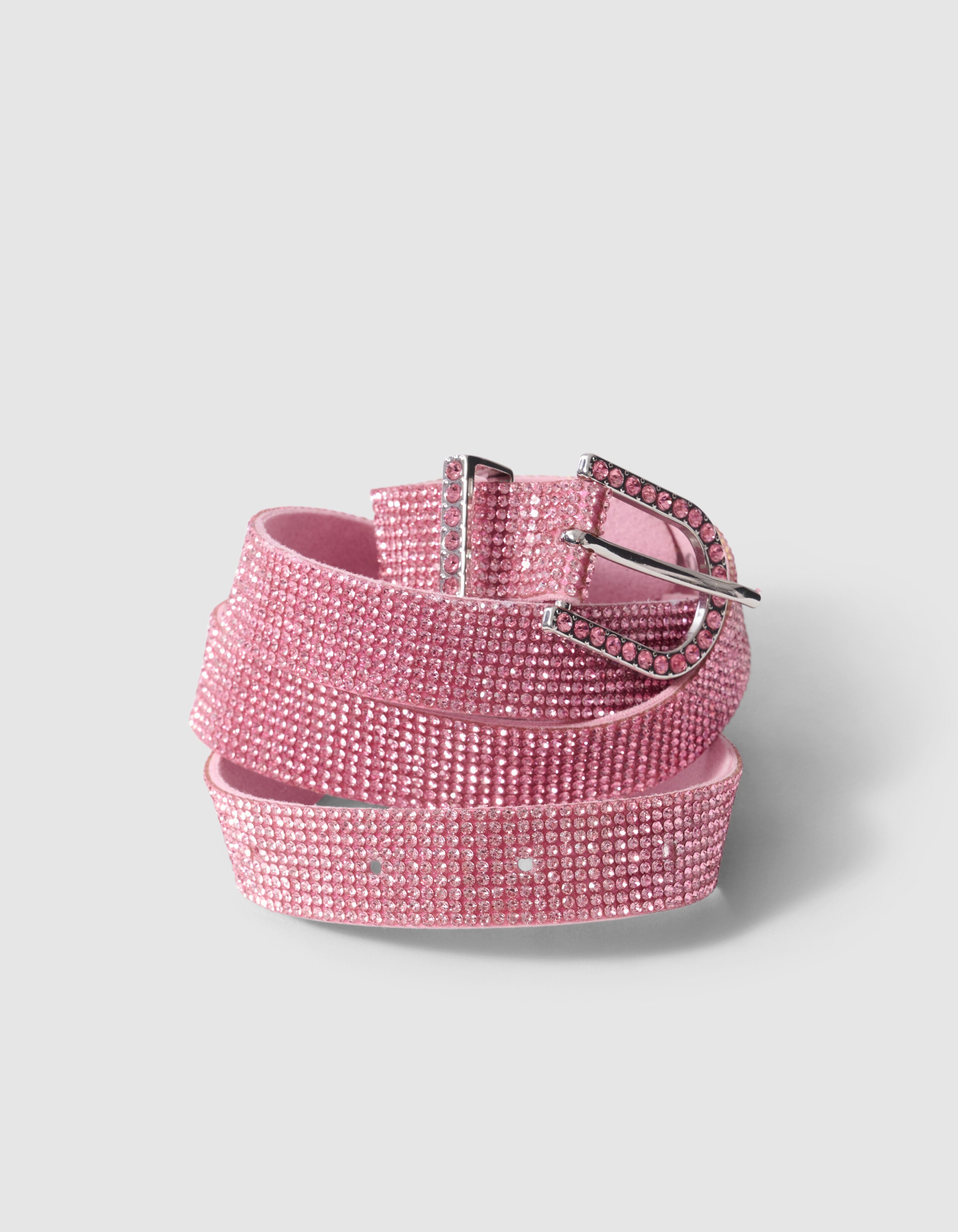 Strass Riem Roze SHOEBY ACCESSOIRES