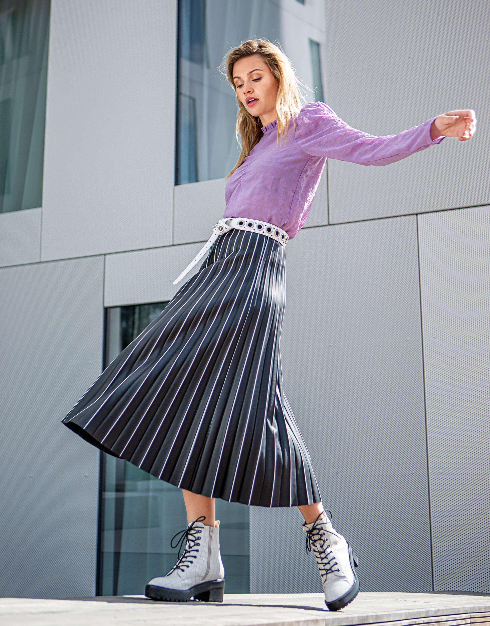 Plisse rok 2025 shoeby