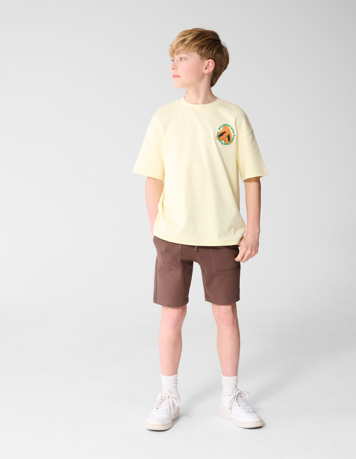 Pocket Short Donkerbruin SHOEBY BOYS