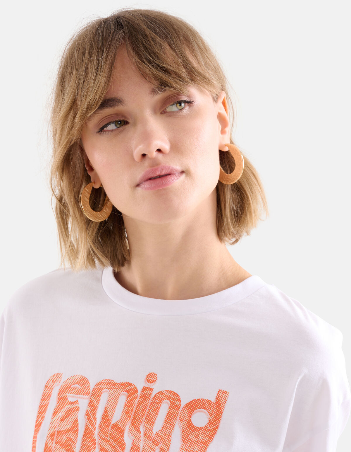 Shaped Hoop Oorbellen Goud SHOEBY ACCESSOIRES