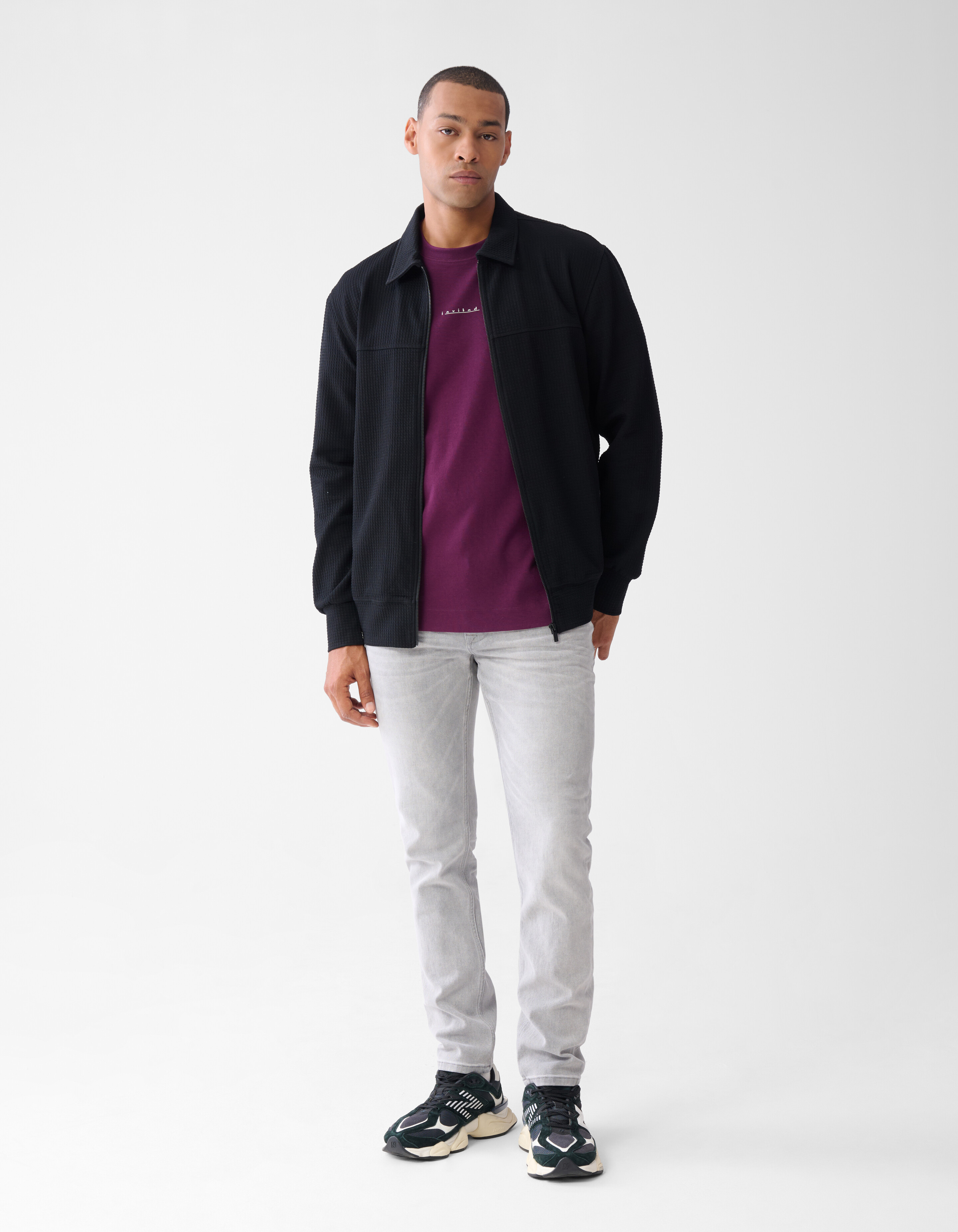 Structuur Jack Zwart SHOEBY MEN