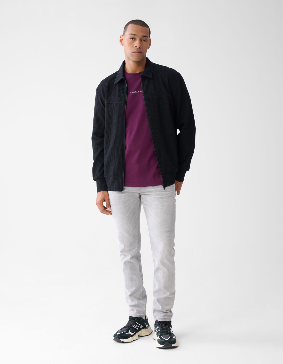 Structuur Jack Zwart SHOEBY MEN