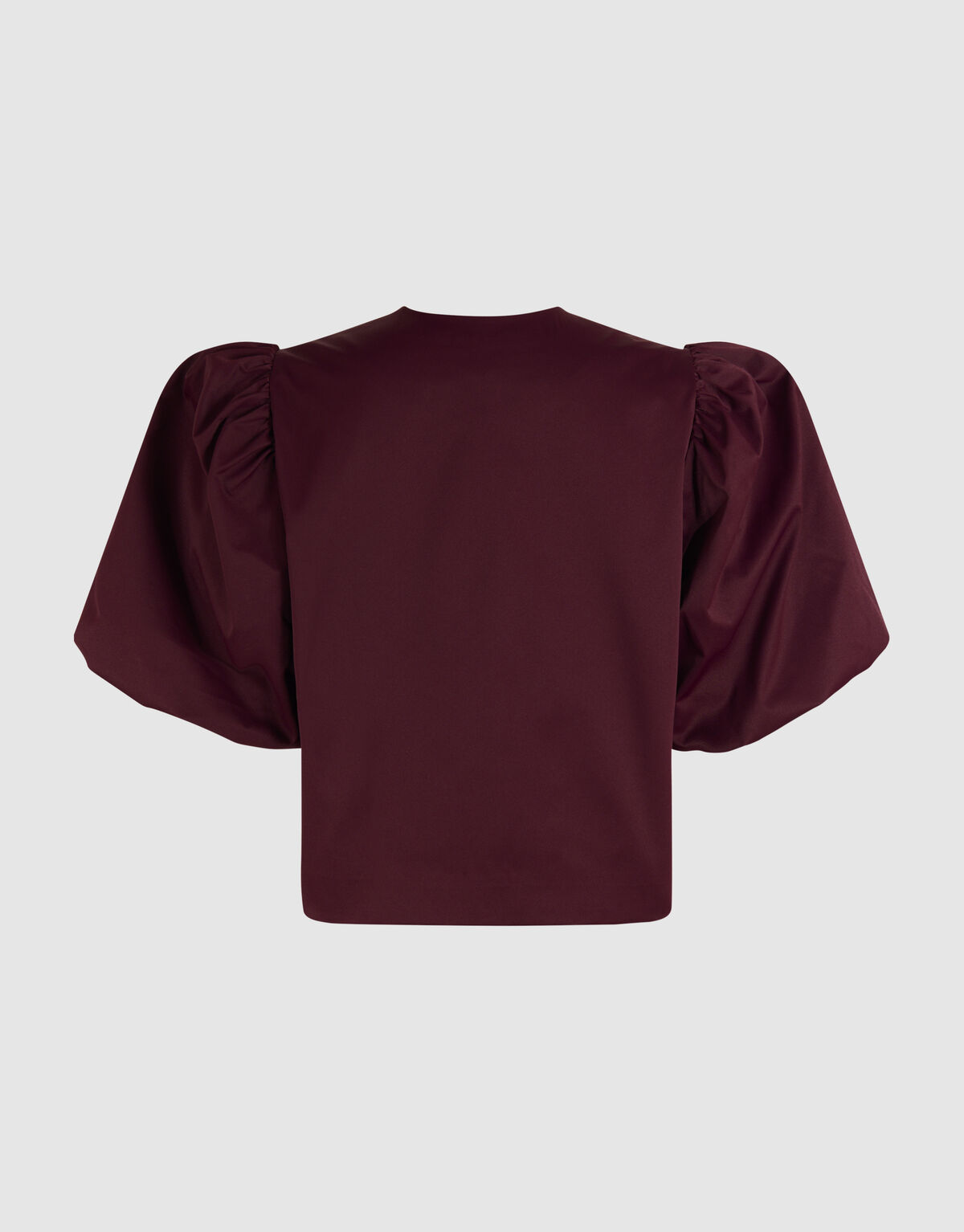 Puff Blouse Donkerrood SHOEBY WOMEN