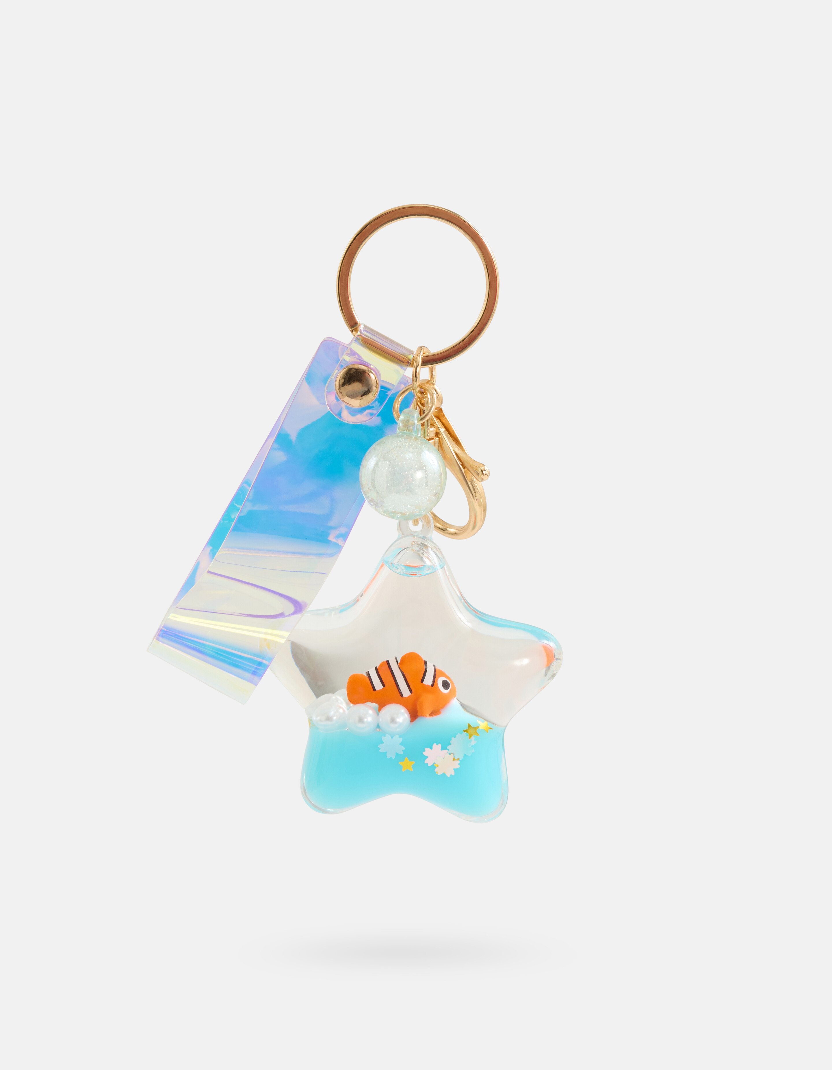 Ster Sleutelhanger Blauw SHOEBY ACCESSOIRES