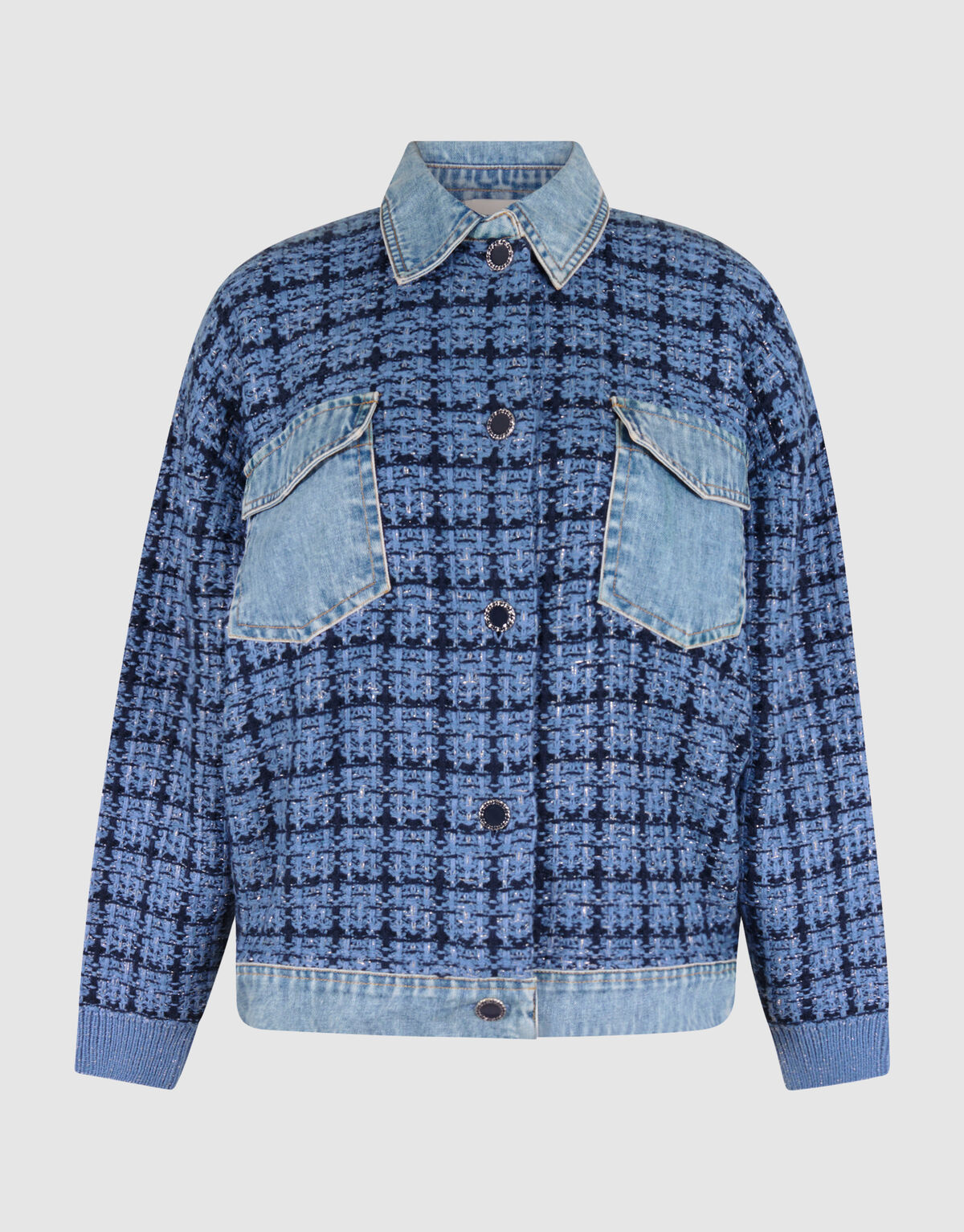 Tweed Mix Jack Blauw SHOEBY WOMEN