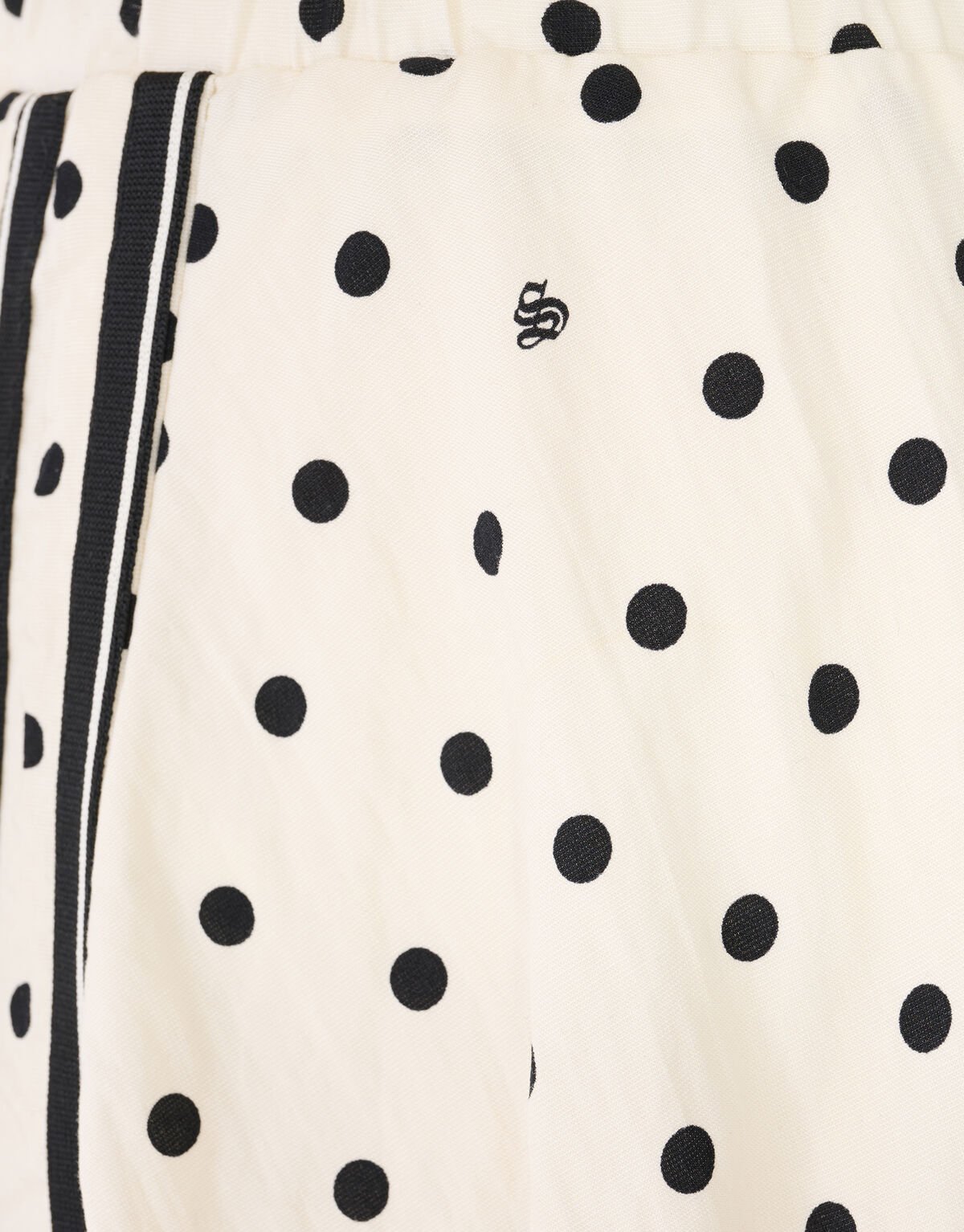 Polkadot Mini Rok Gebroken Wit SHOEBY WOMEN