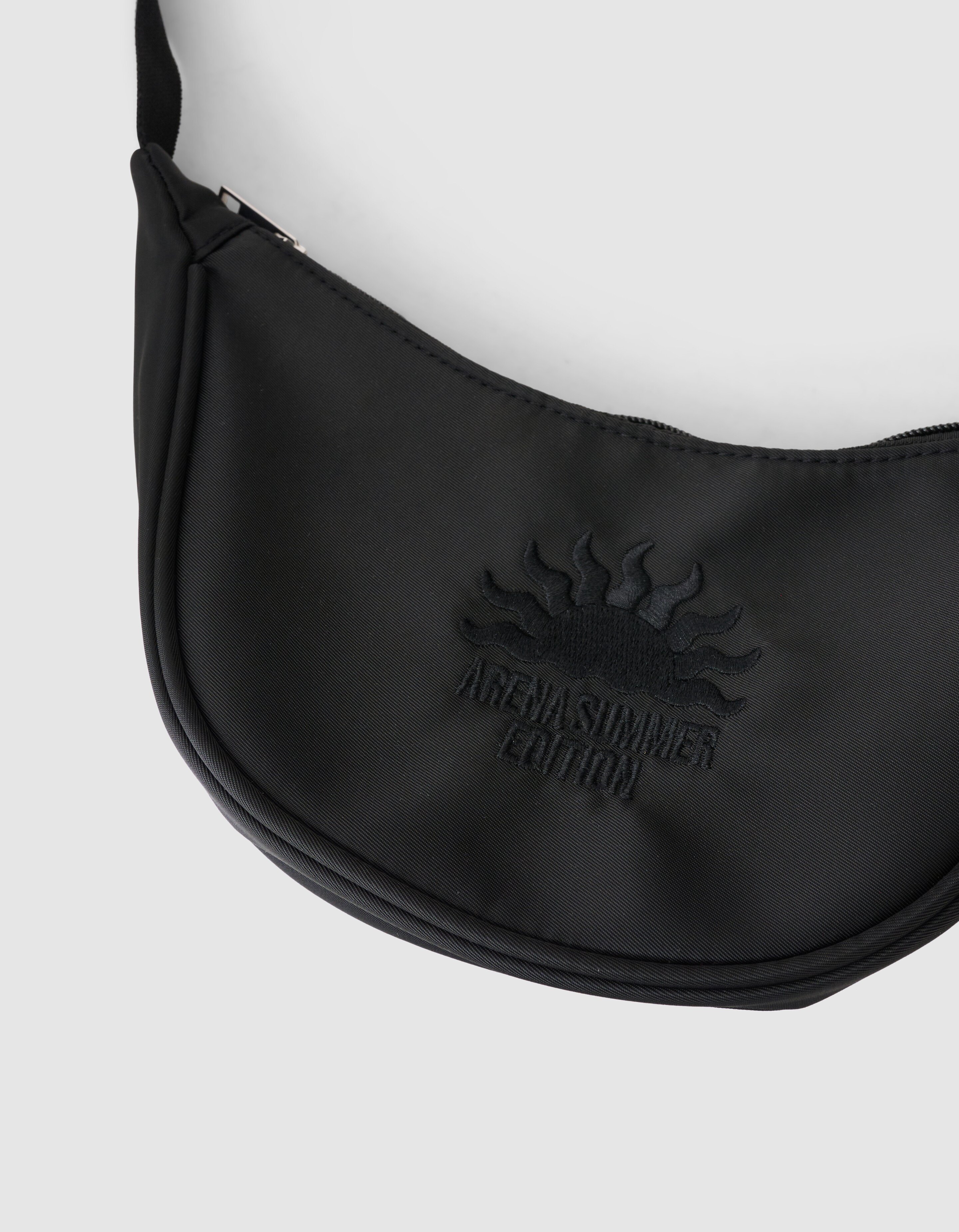 Sun Embroidery Crossbody Tas Zwart SHOEBY ACCESSOIRES