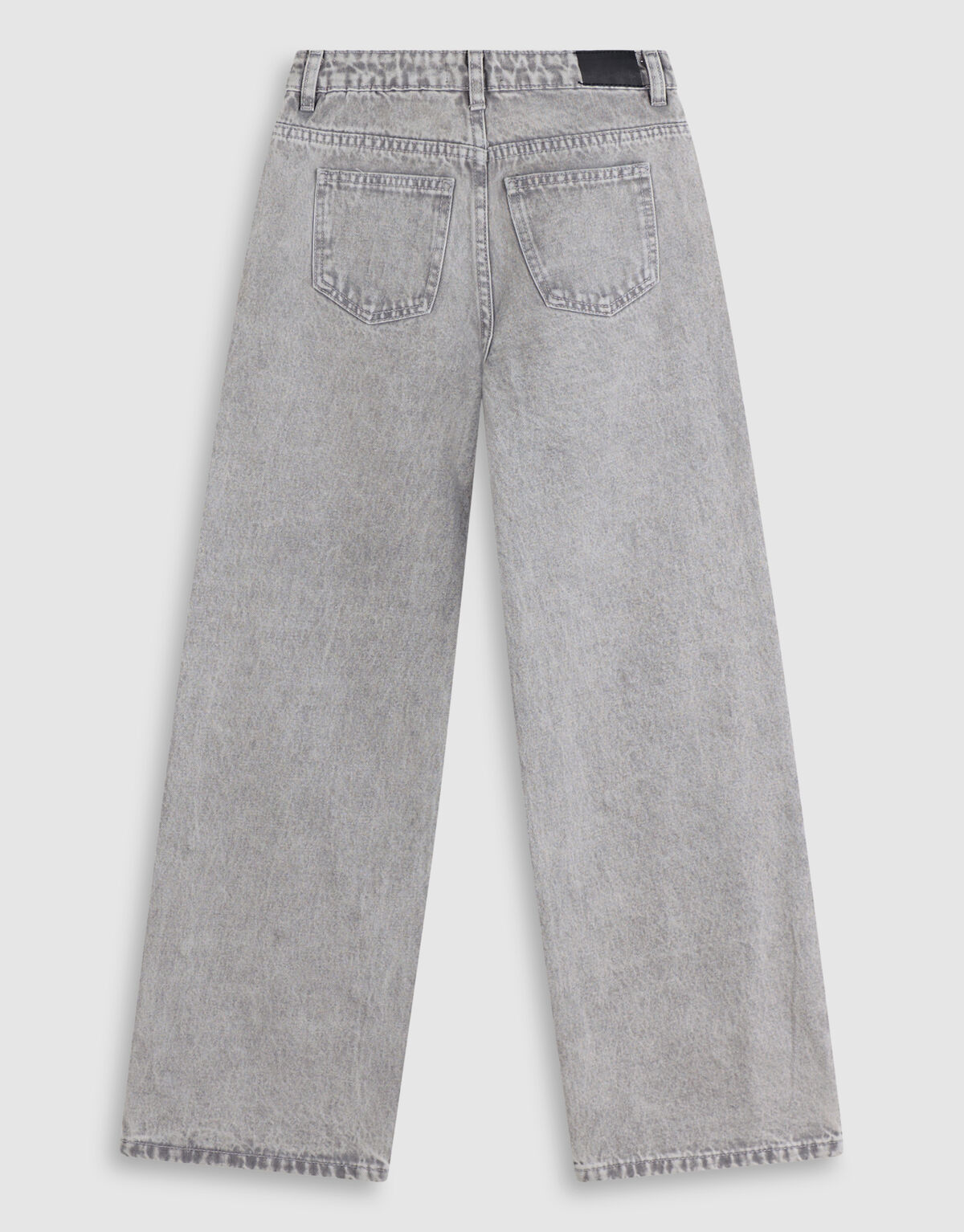 Studded Wide Leg Fit Jeans Grijs SHOEBY GIRLS