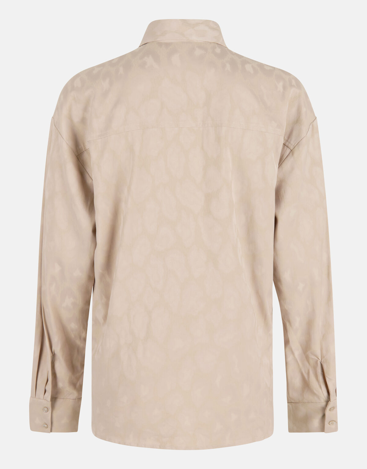 Satijnen Animal Blouse Sand SHOEBY WOMEN