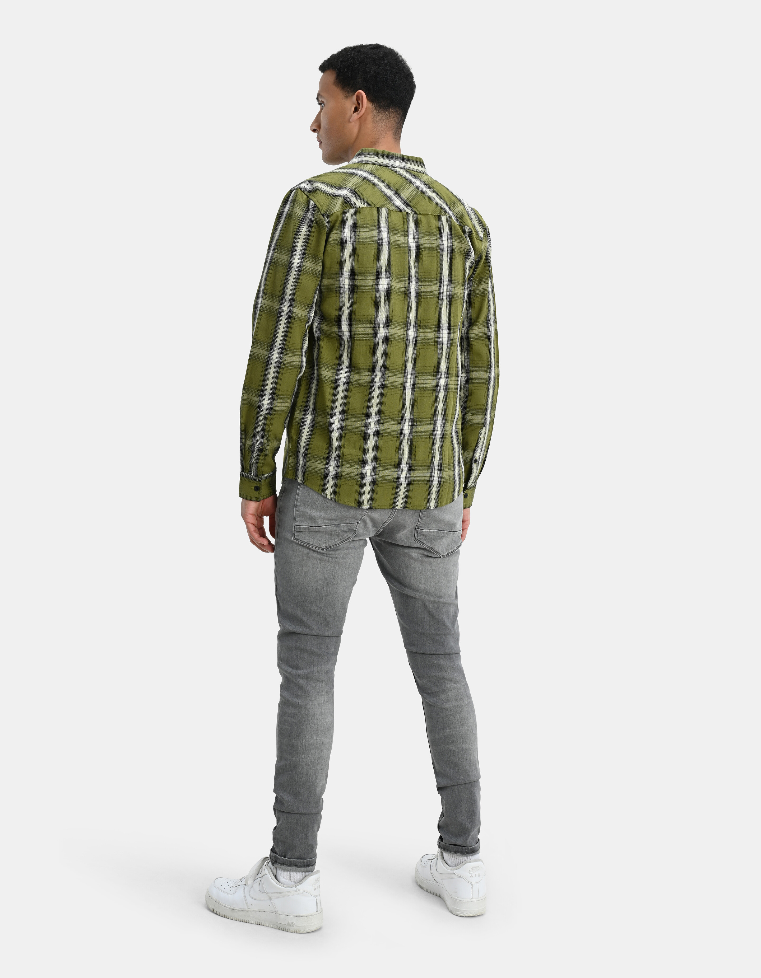 Green Check Overhemd SHOEBY MEN