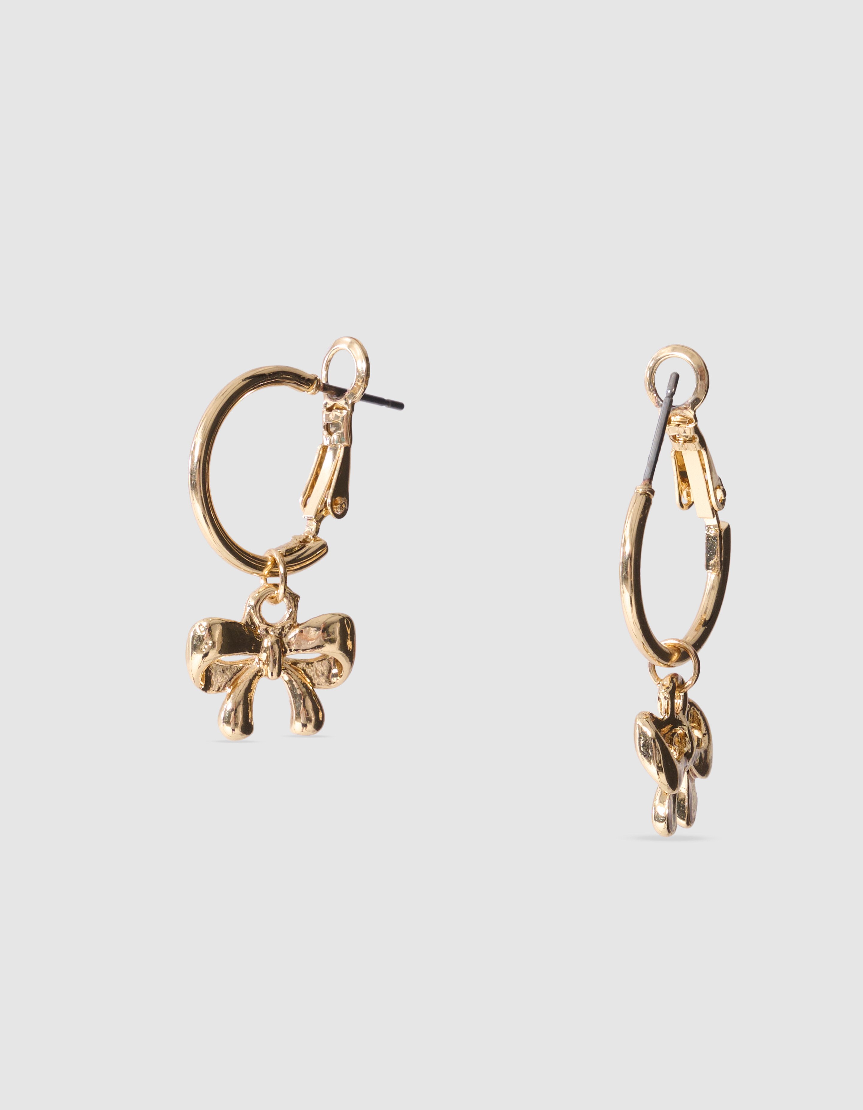 Strik Oorbellen Goud SHOEBY ACCESSOIRES