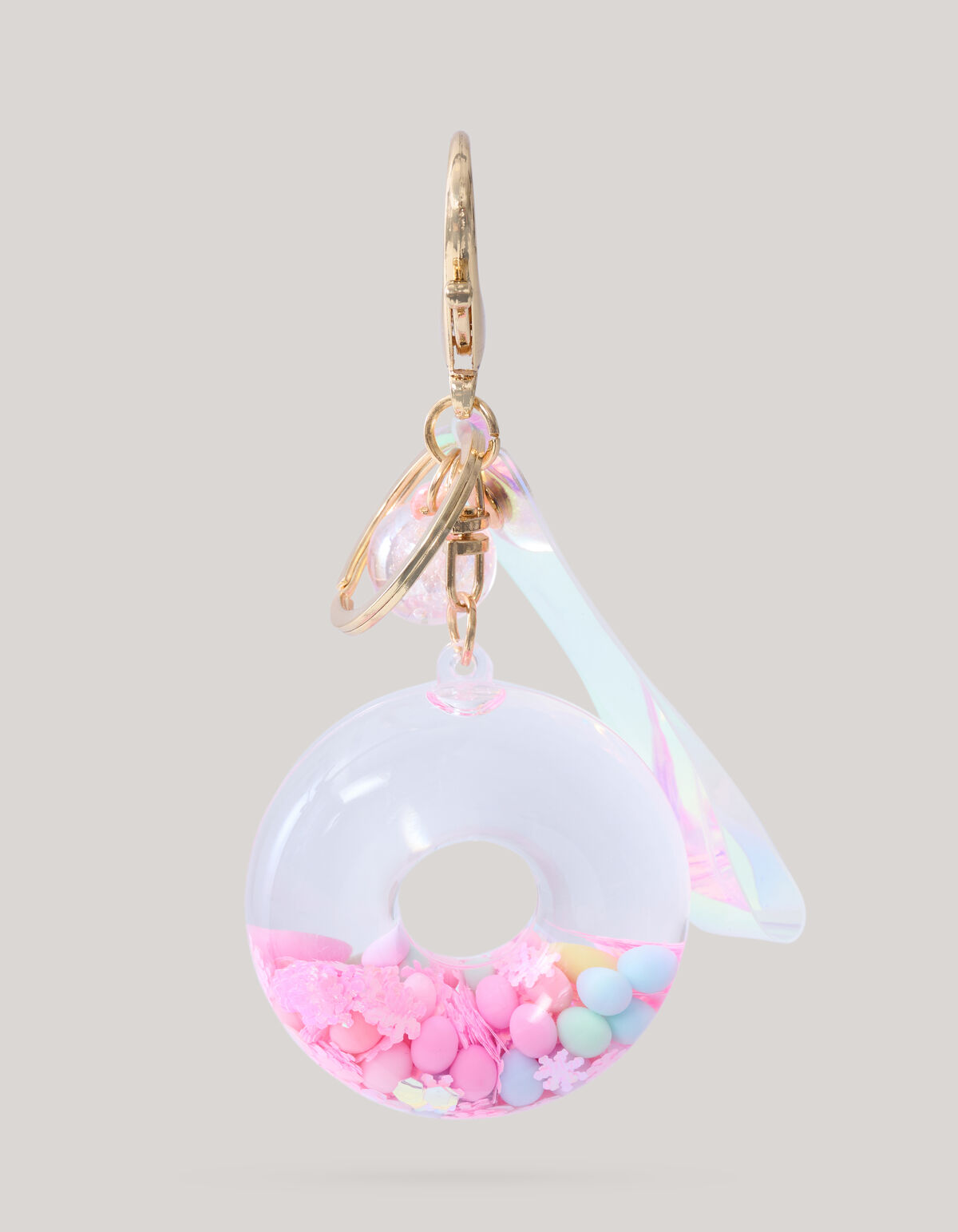 Donut Sleutelhanger Roze SHOEBY ACCESSOIRES