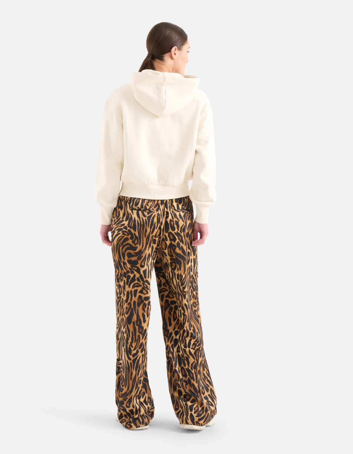 Basis Hoodie Gebroken Wit SHOEBY WOMEN