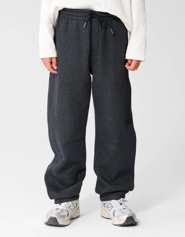 Baggy Fit Joggingbroek Donkergrijs SHOEBY BOYS