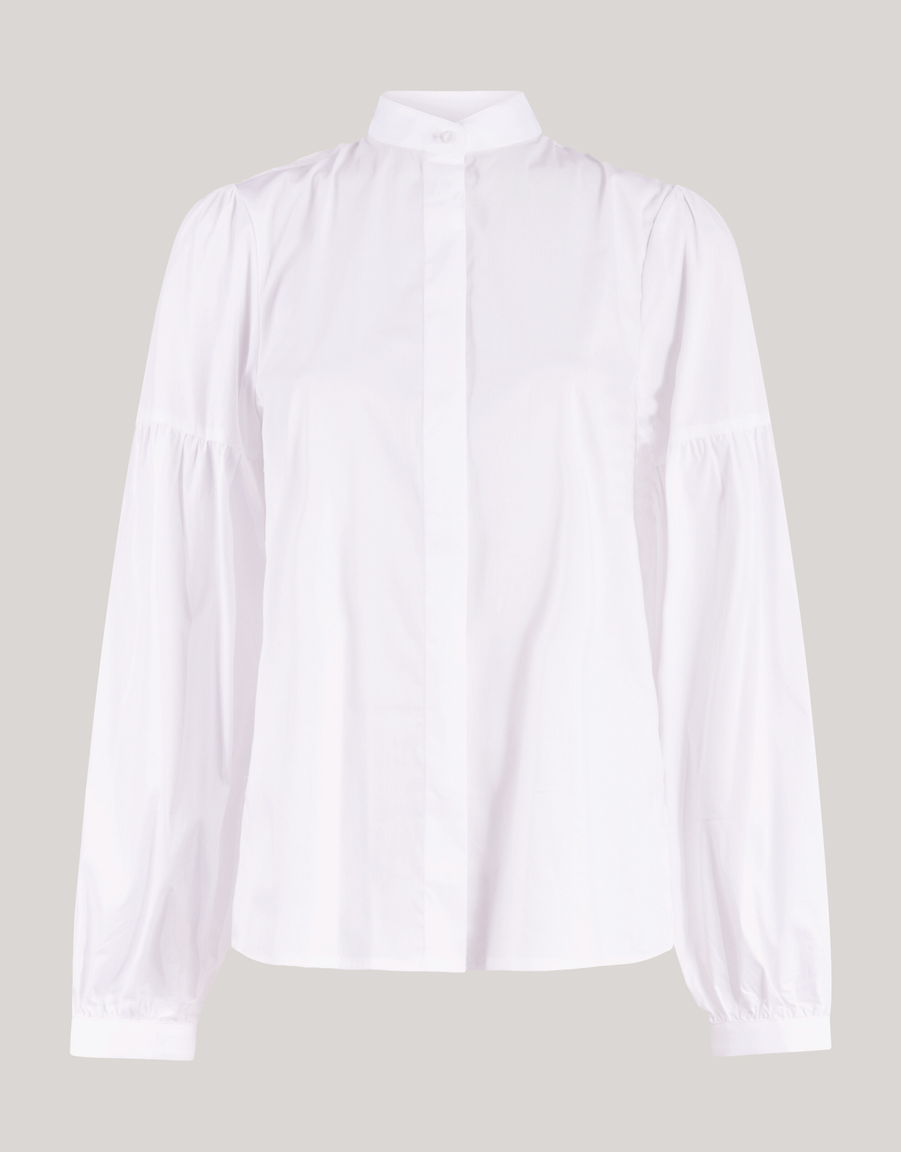 Poplin Blouse Wit By Lonneke SHOEBY WOMEN