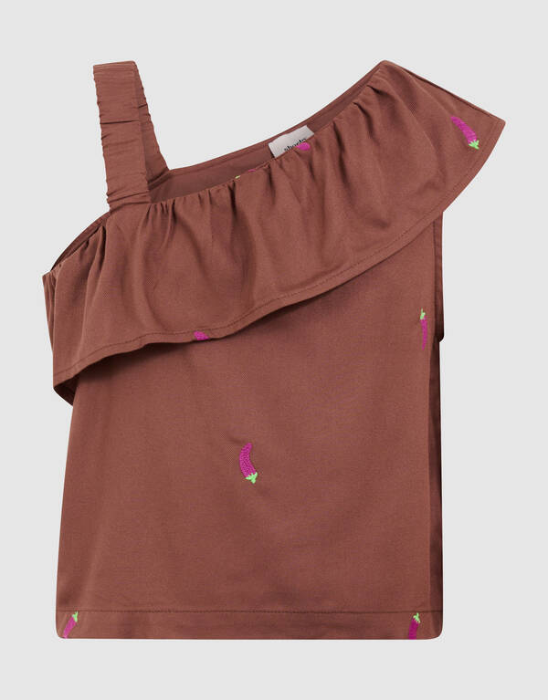 Chili Ruffle Top Bruin SHOEBY GIRLS