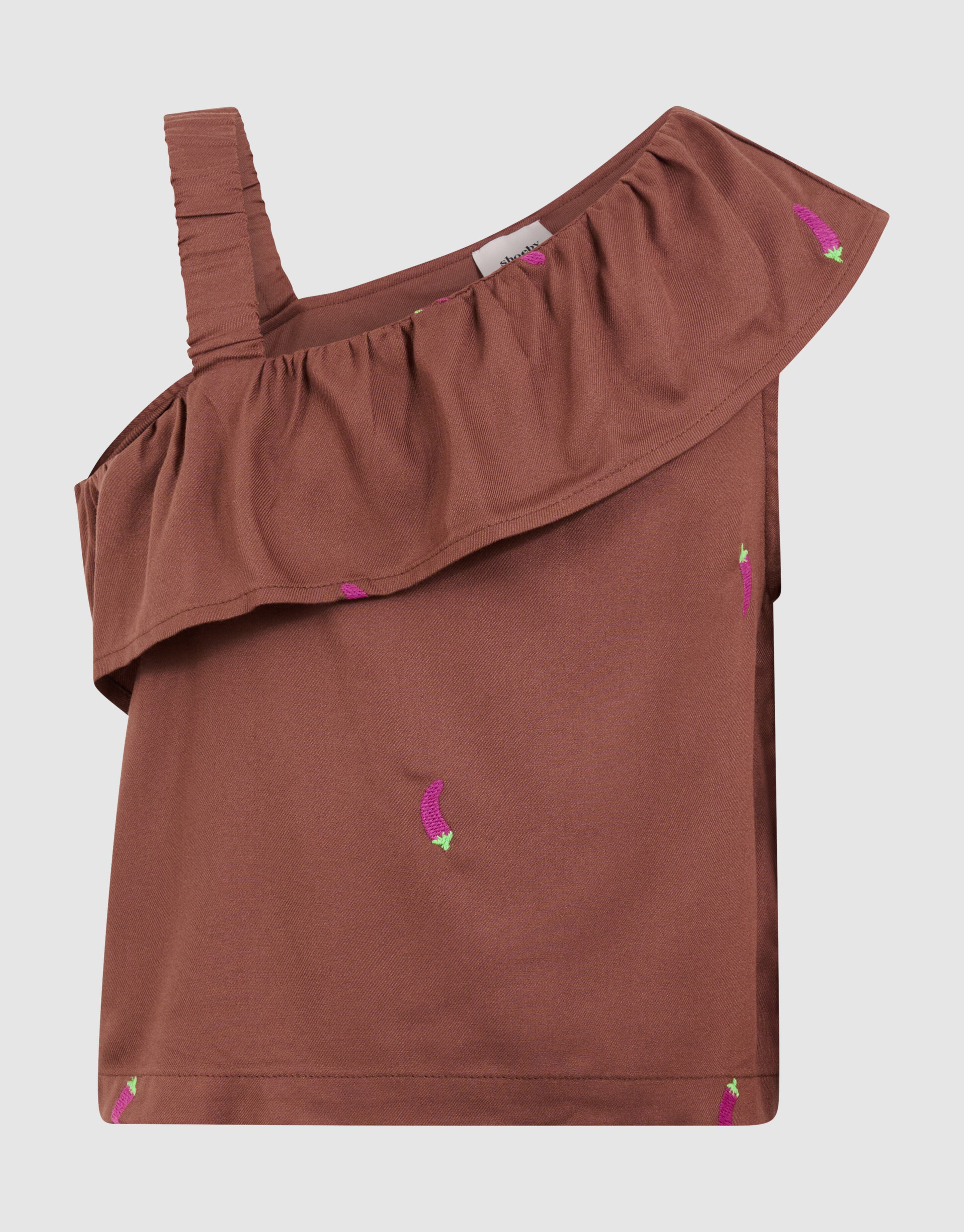 Chili Ruffle Top Bruin SHOEBY GIRLS