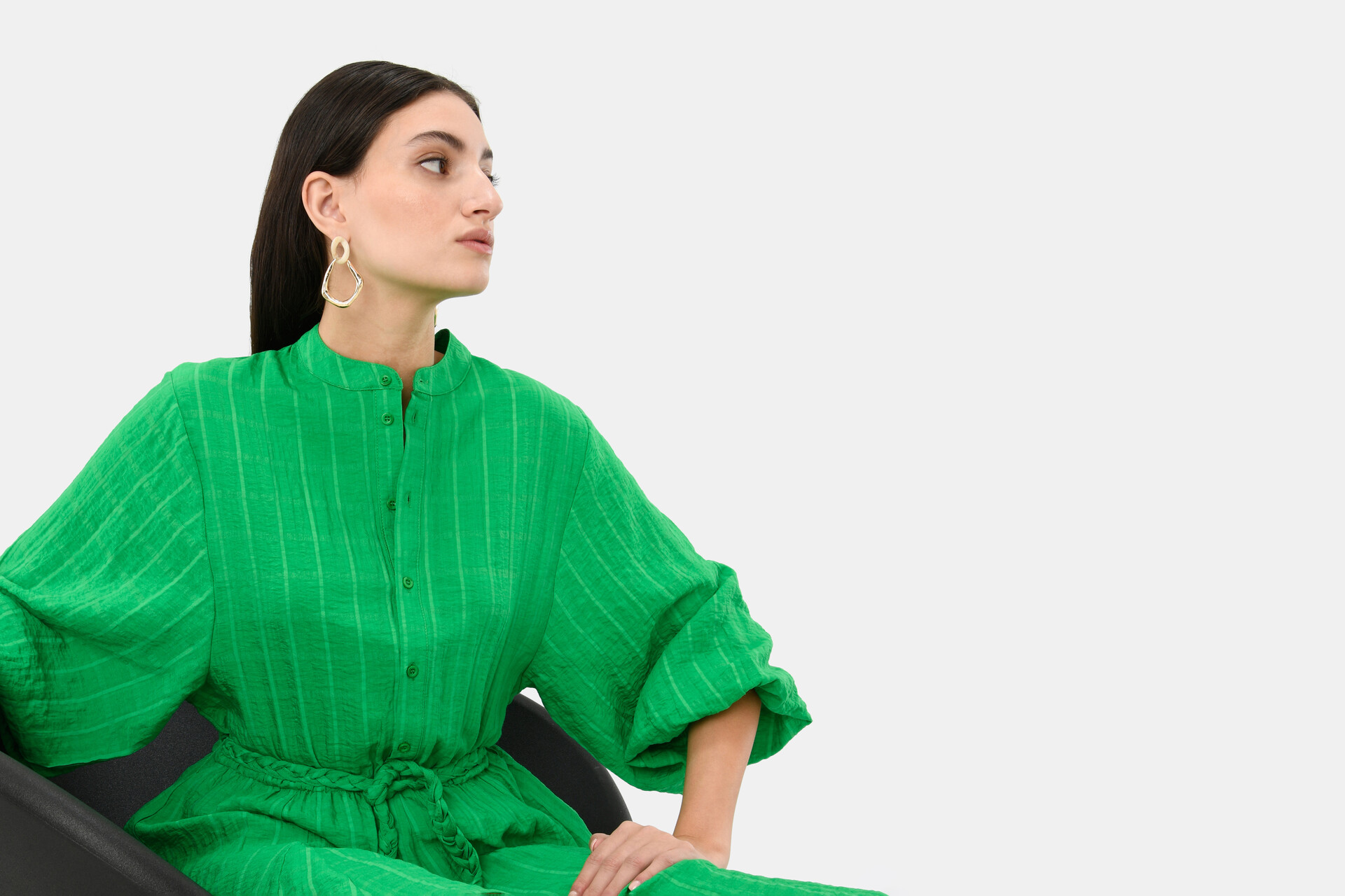 Bowie Green Jurk EKSEPT