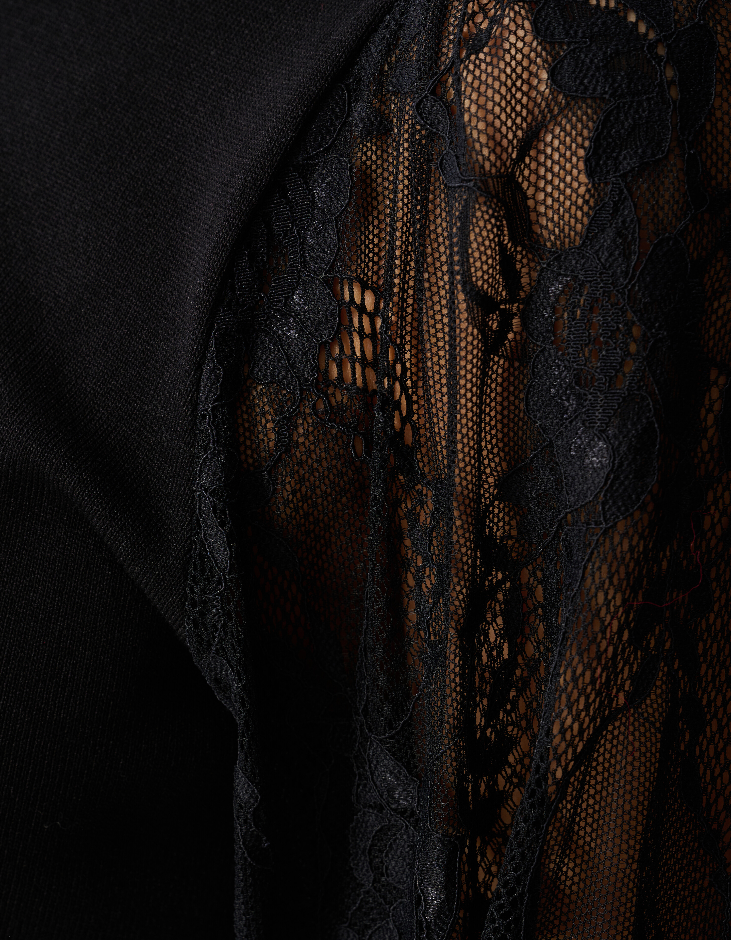 Kanten Knit Trui Zwart SHOEBY WOMEN