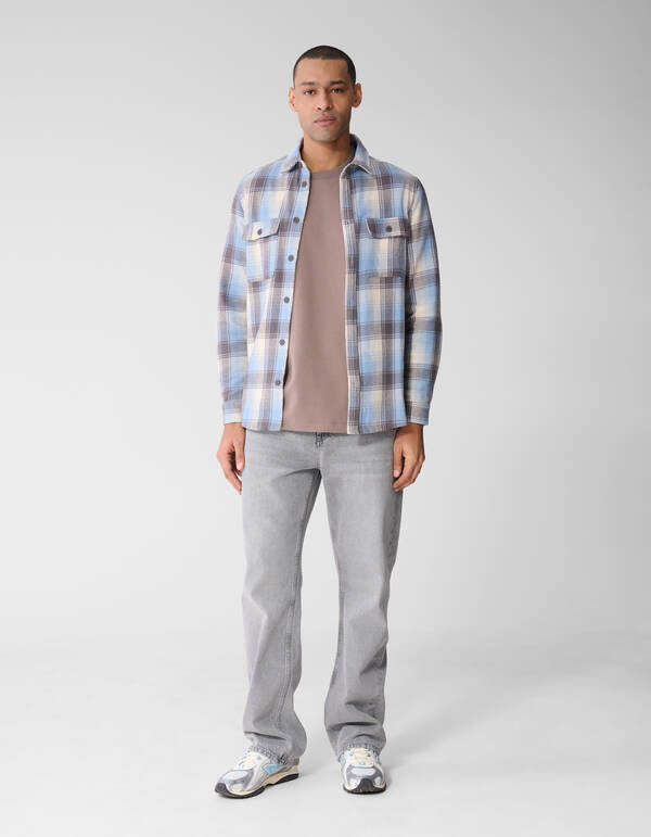 Relaxed Fit Jeans Lichtgrijs L32 SHOEBY MEN