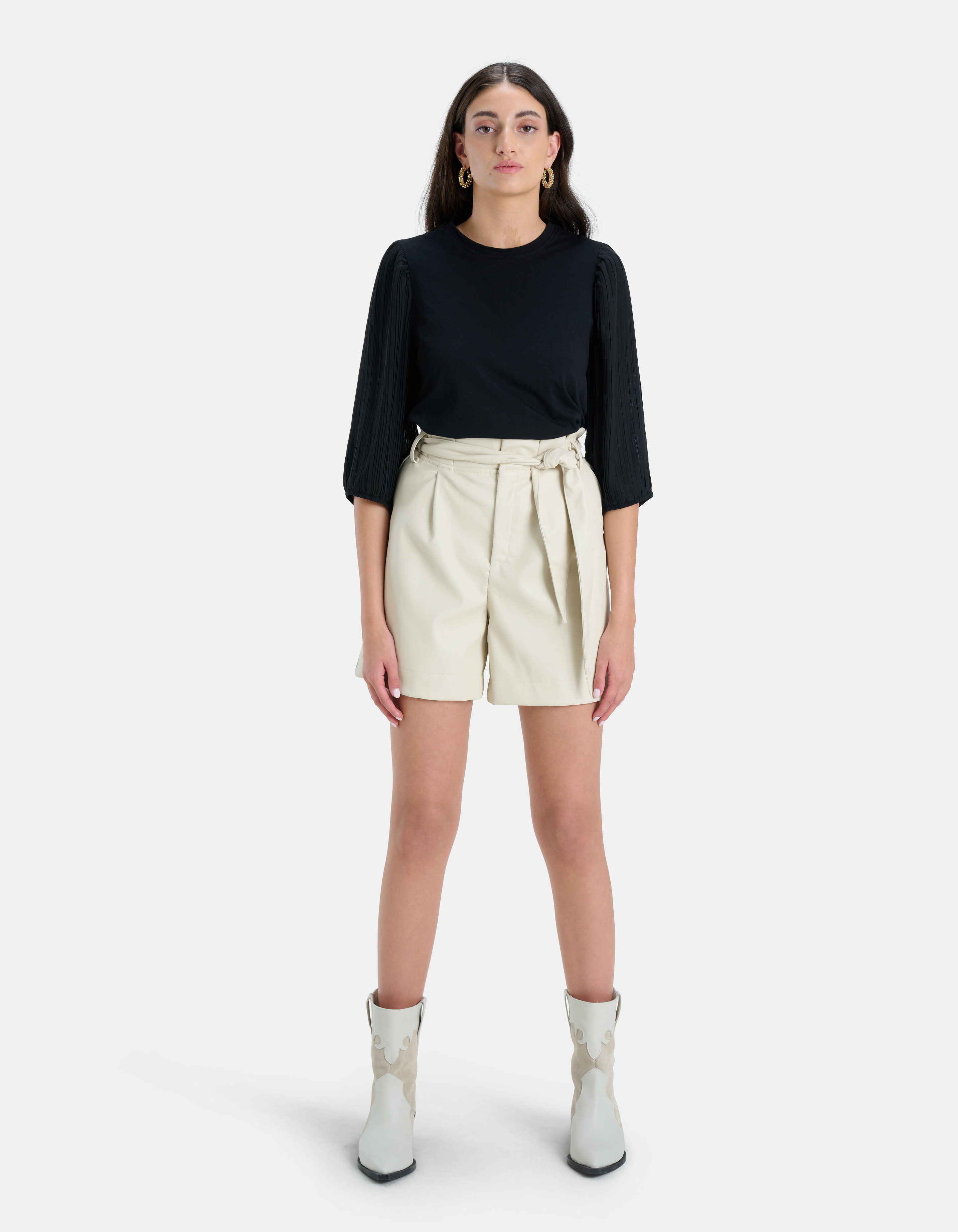 Plisse T-shirt EKSEPT