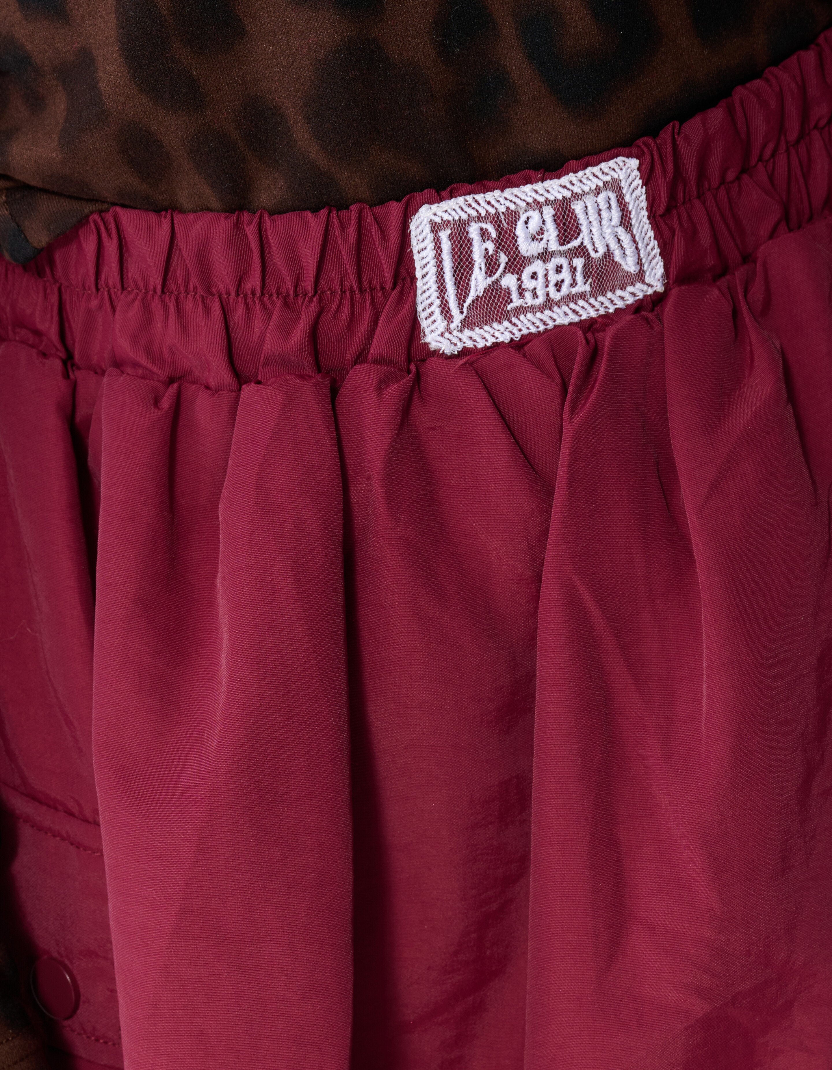 Parachute Balloon Fit Rok Donkerrood SHOEBY GIRLS