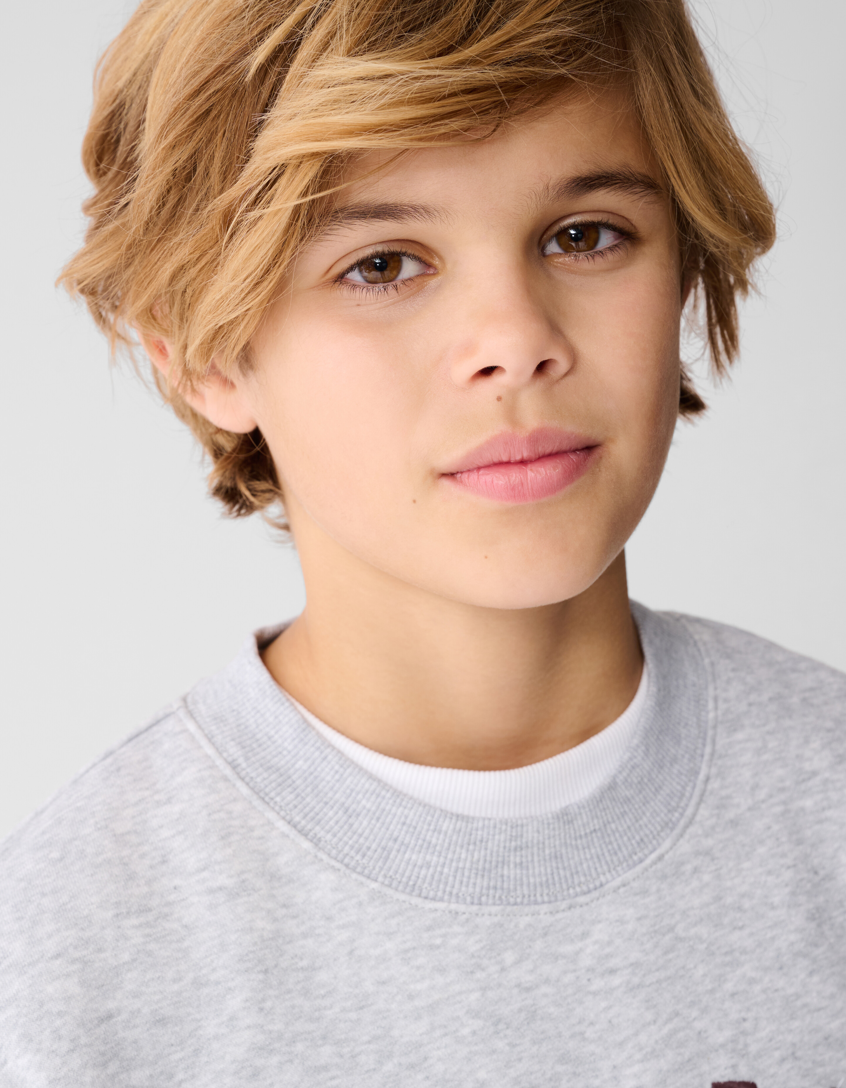 Chicago Artwork Sweater Lichtgrijs SHOEBY BOYS