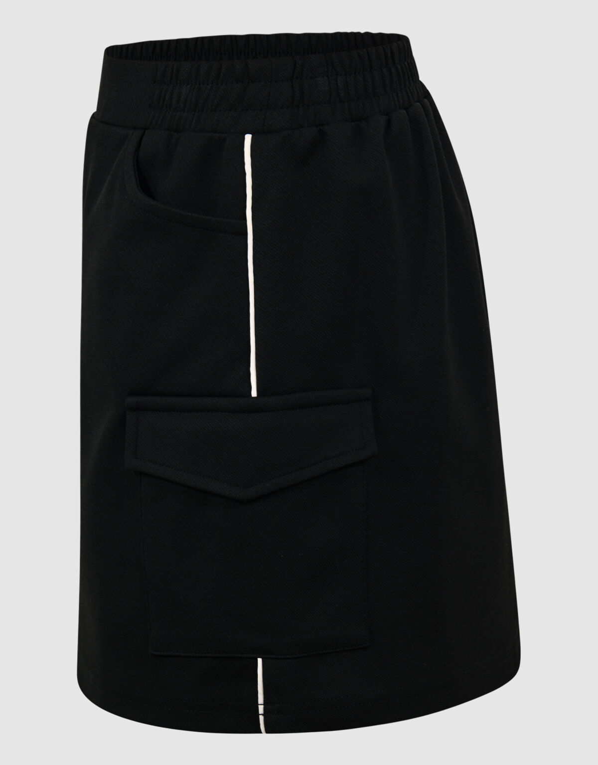 Sporty Cargo Mini Rok Zwart SHOEBY GIRLS