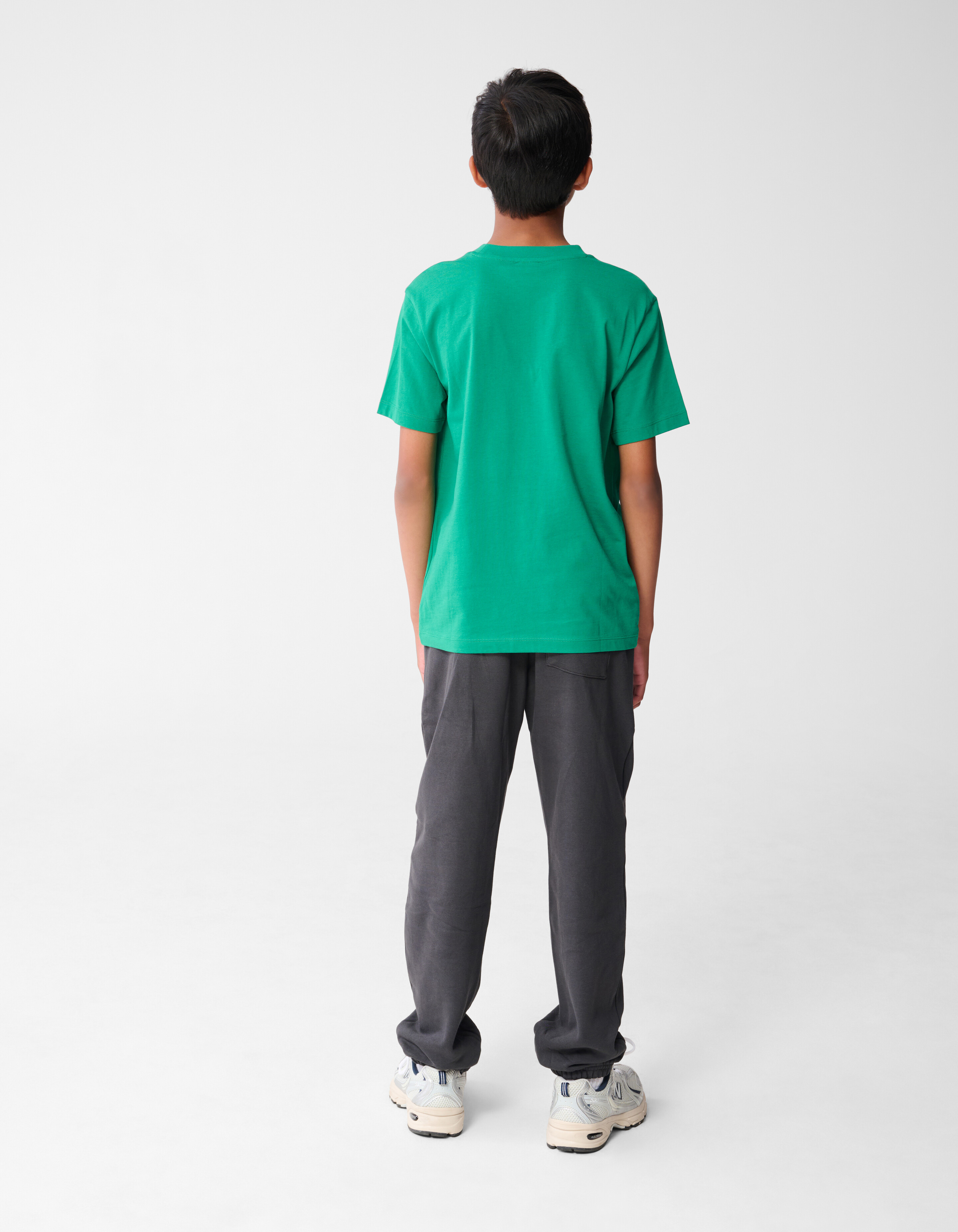 Time Artwork T-shirt Groen SHOEBY BOYS