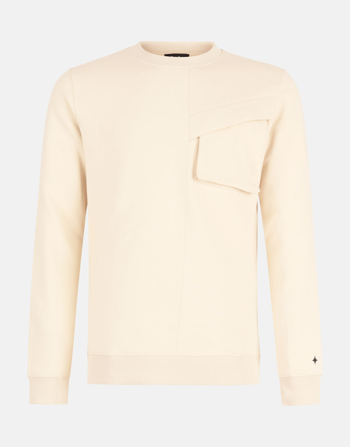 Cargo Crew Sweater Beige SHOEBY MEN