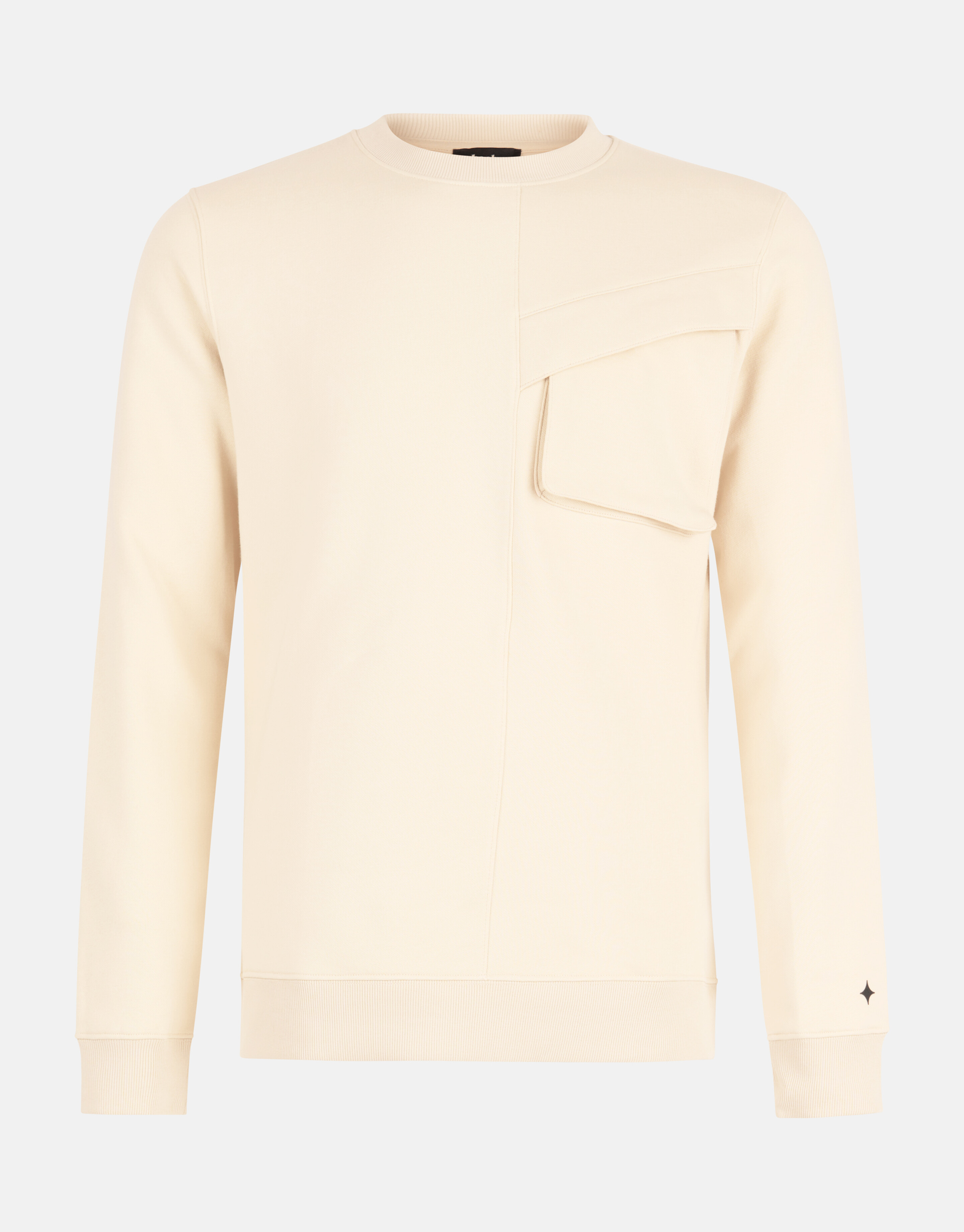 Cargo Crew Sweater Beige SHOEBY MEN