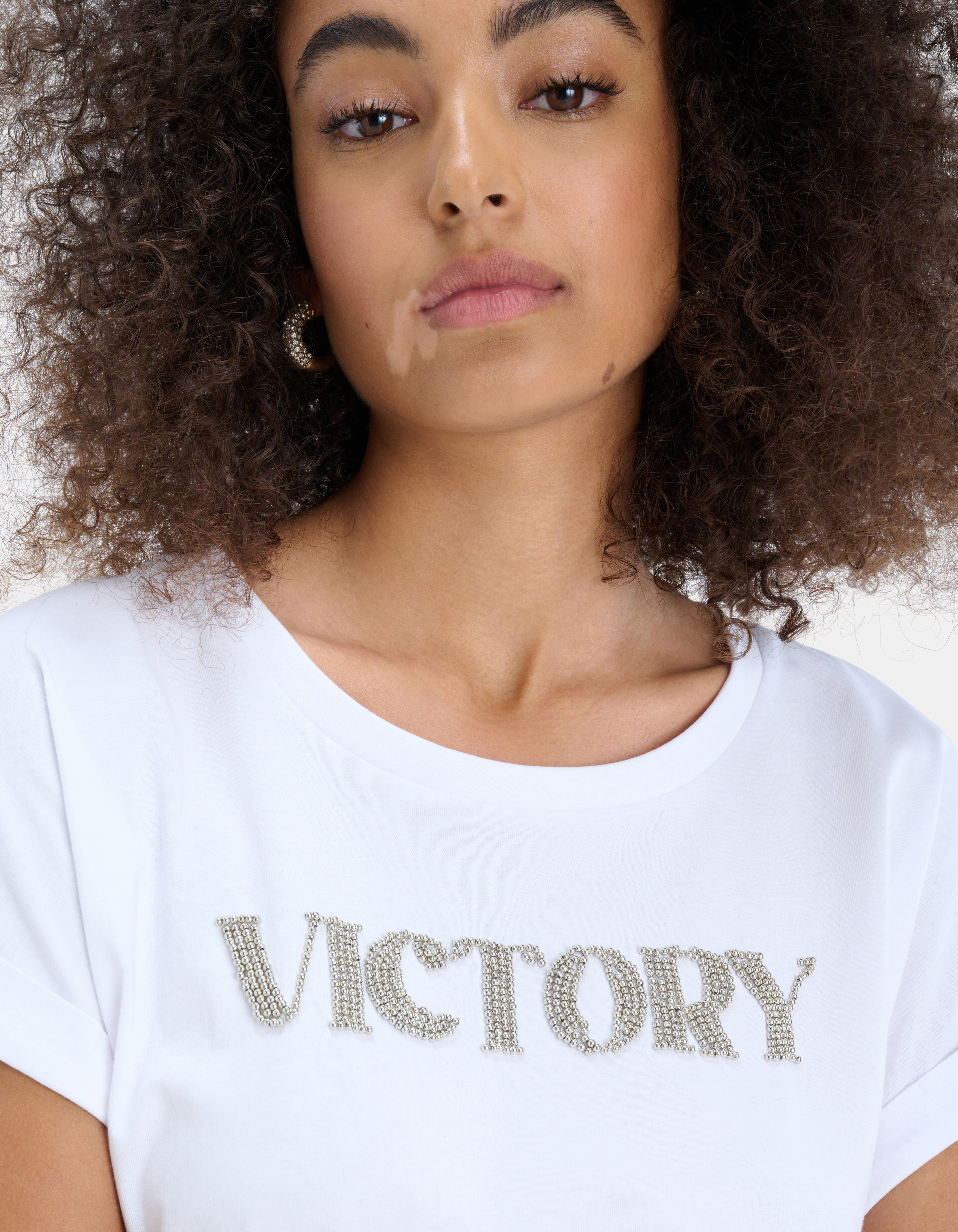 Victory T-shirt Wit SHOEBY WOMEN